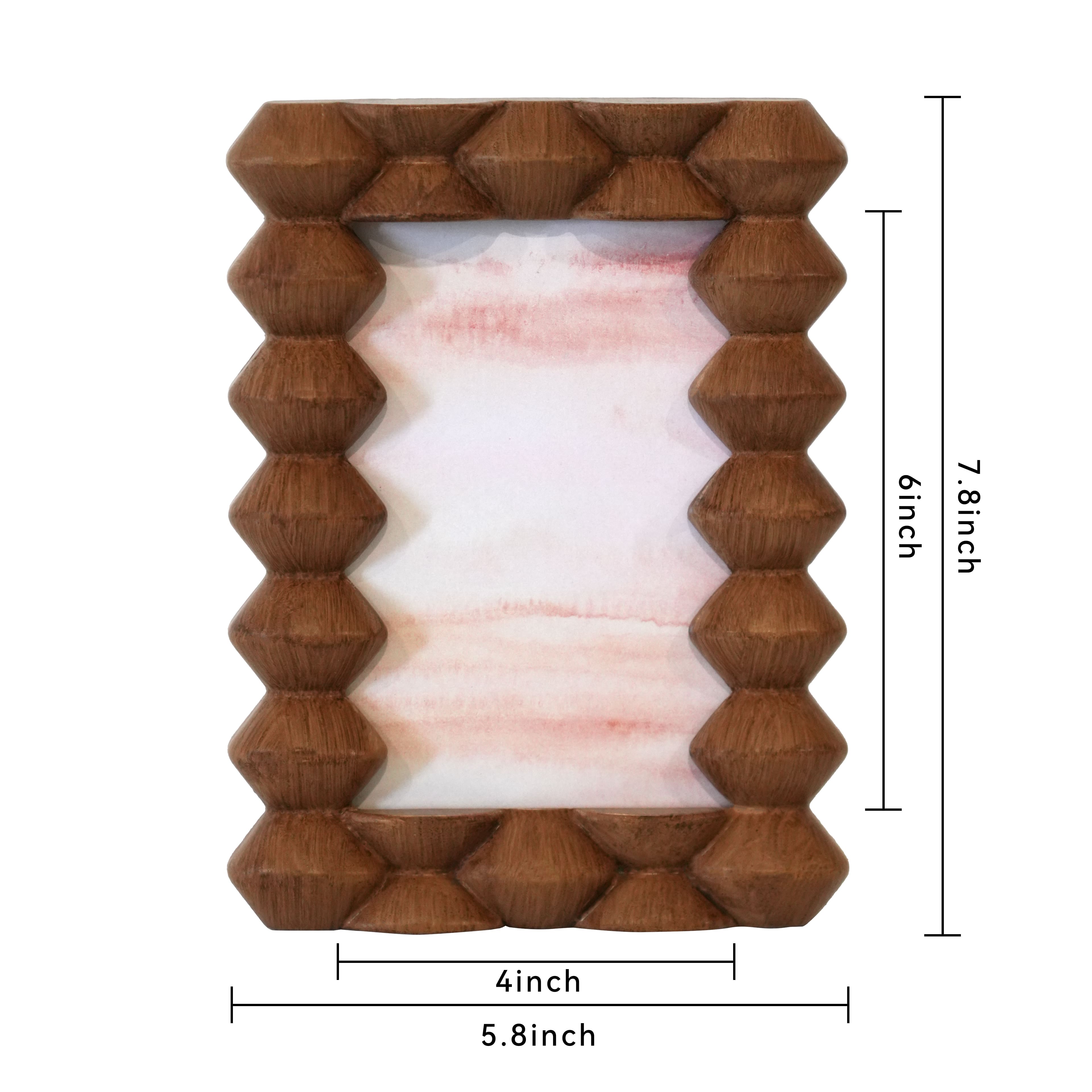 4" x 6" Faux Wood Tabletop Frame by Ashland®