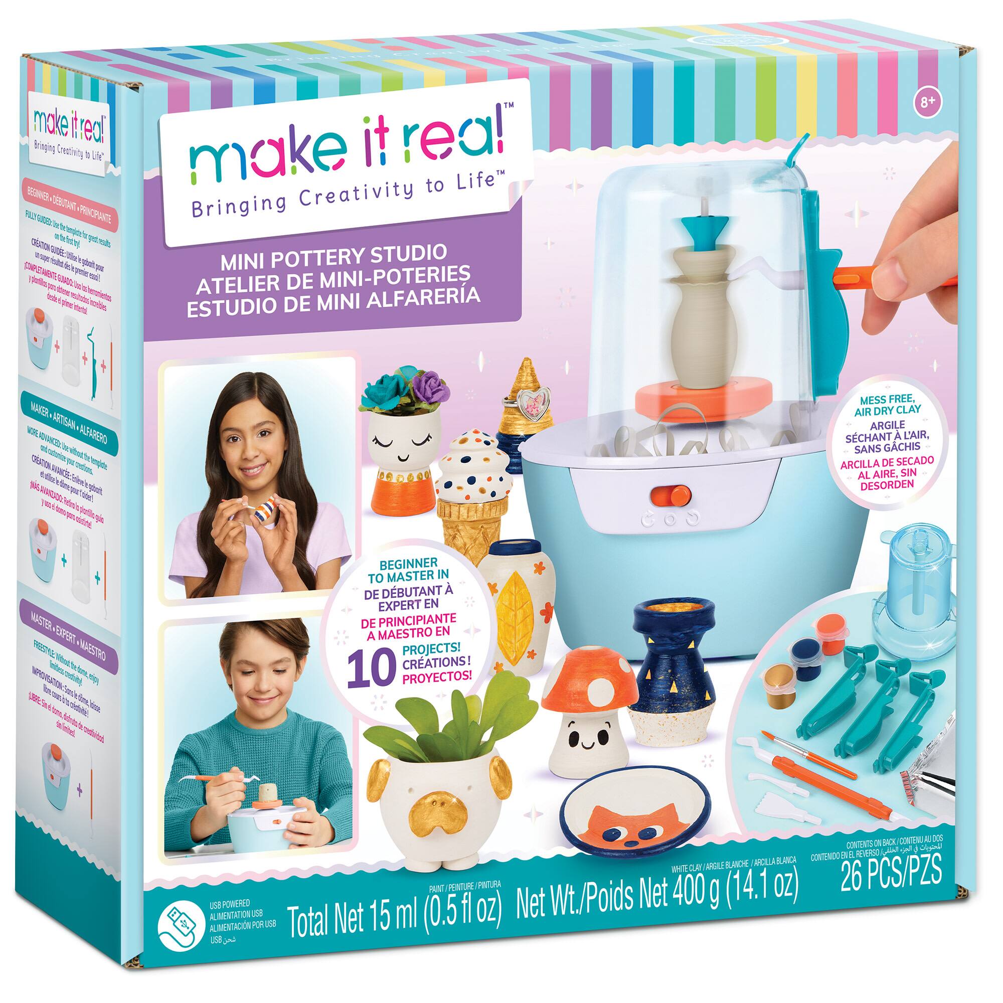 Make It Real&#x2122; Mini Pottery Studio Kit