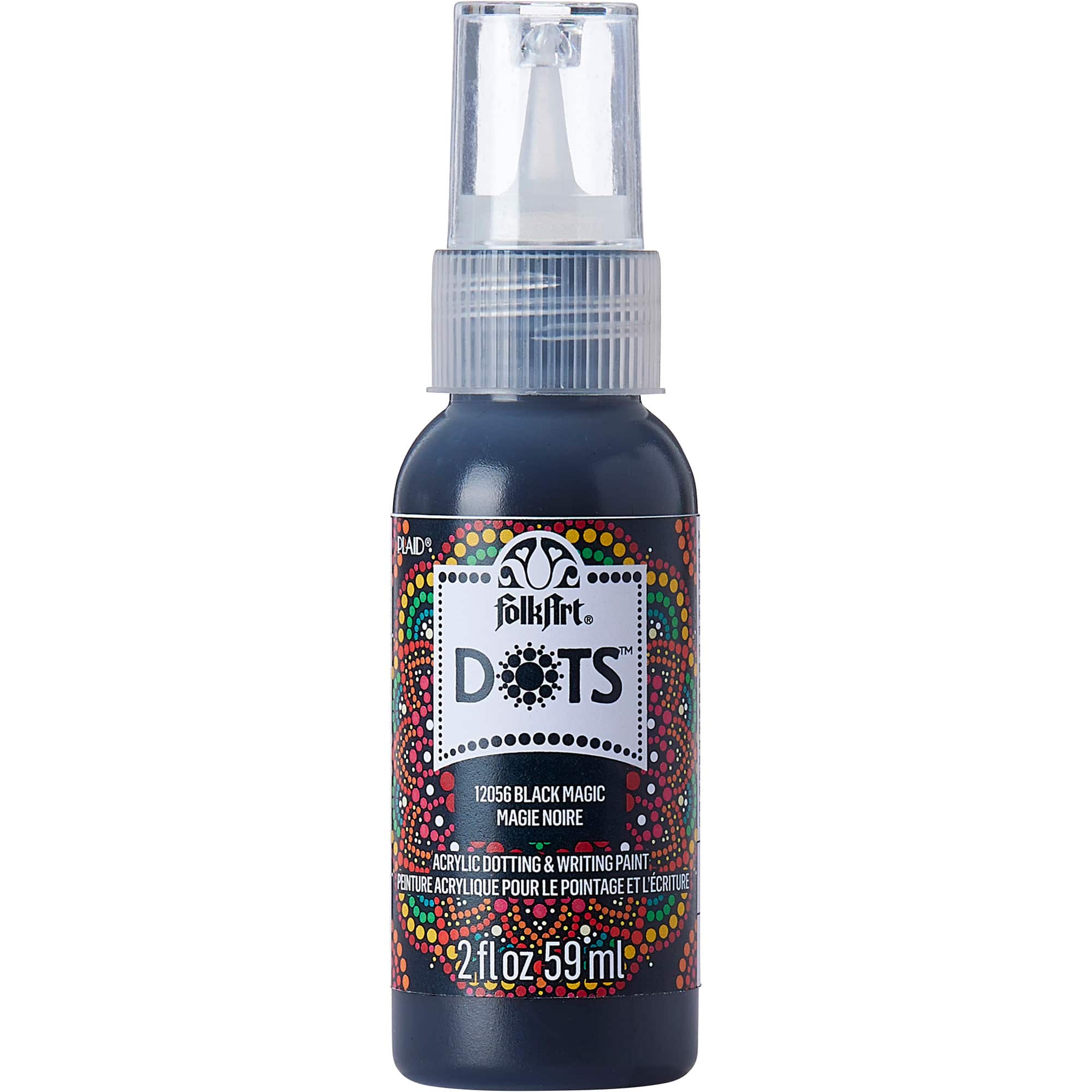 12 Pack: FolkArt® Dots™ Acrylic Dotting & Writing Paint