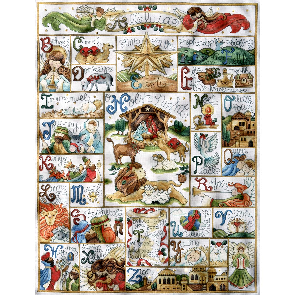 Design Works™ Oh Holy Night Counted Cross Stitch Kit