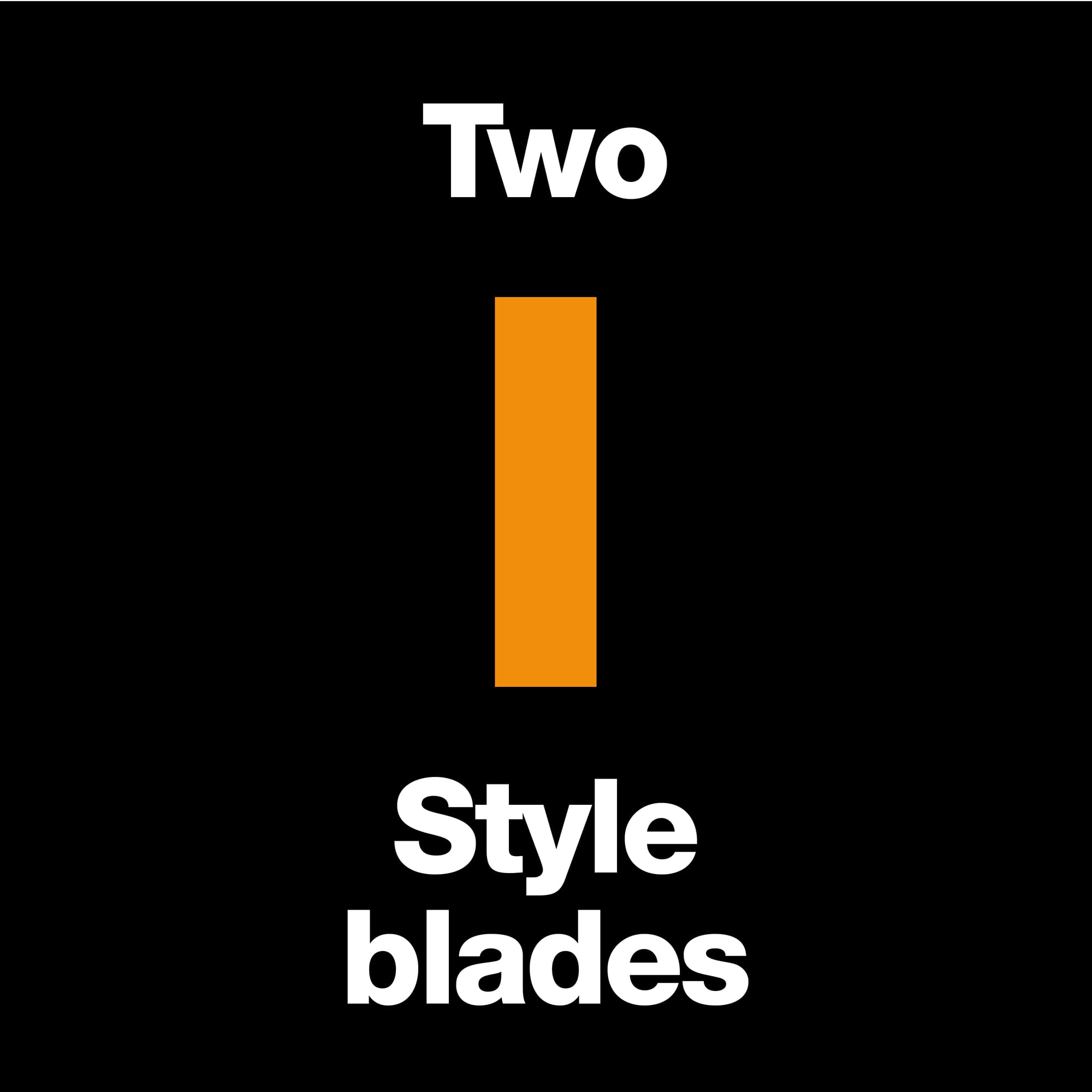 Fiskars&#xAE; Titanium High Profile TripleTrack&#x2122; Cutting Blades