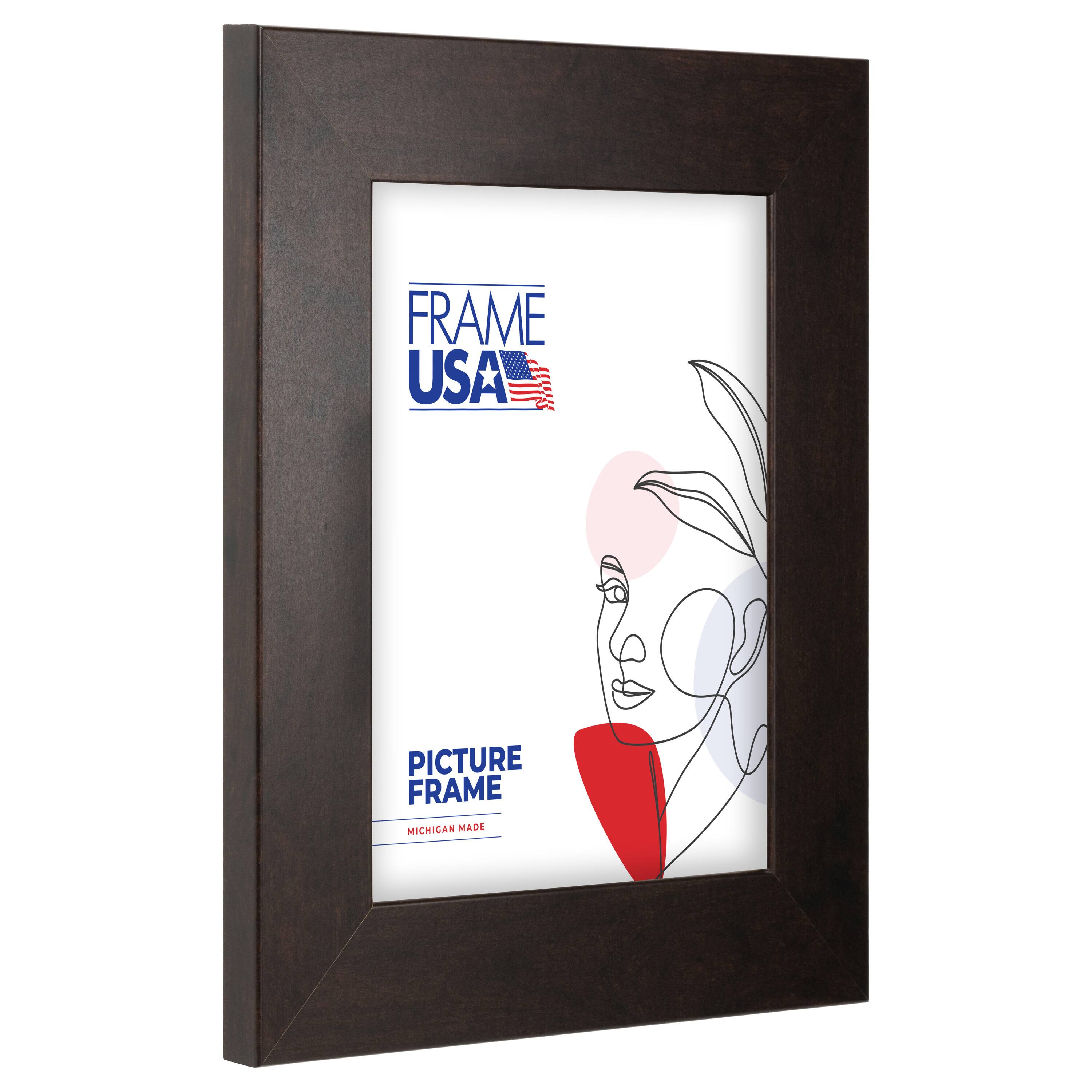 Frame USA Corporate Wide Brazilian Walnut Single Image Picture Frame