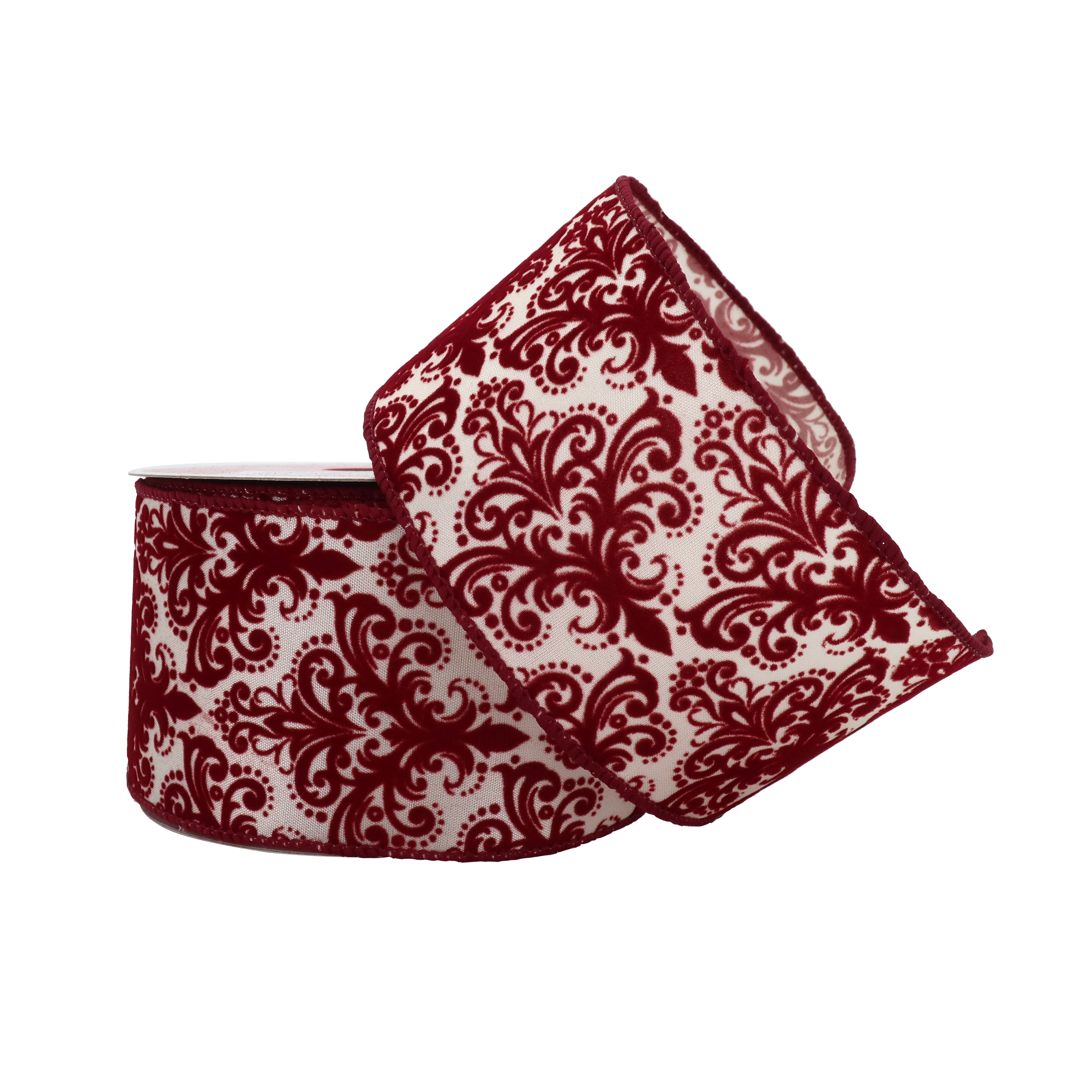 2.5 Red Velvet Wired Ribbon by Celebrate It | 2.5 x 25ft | Michaels