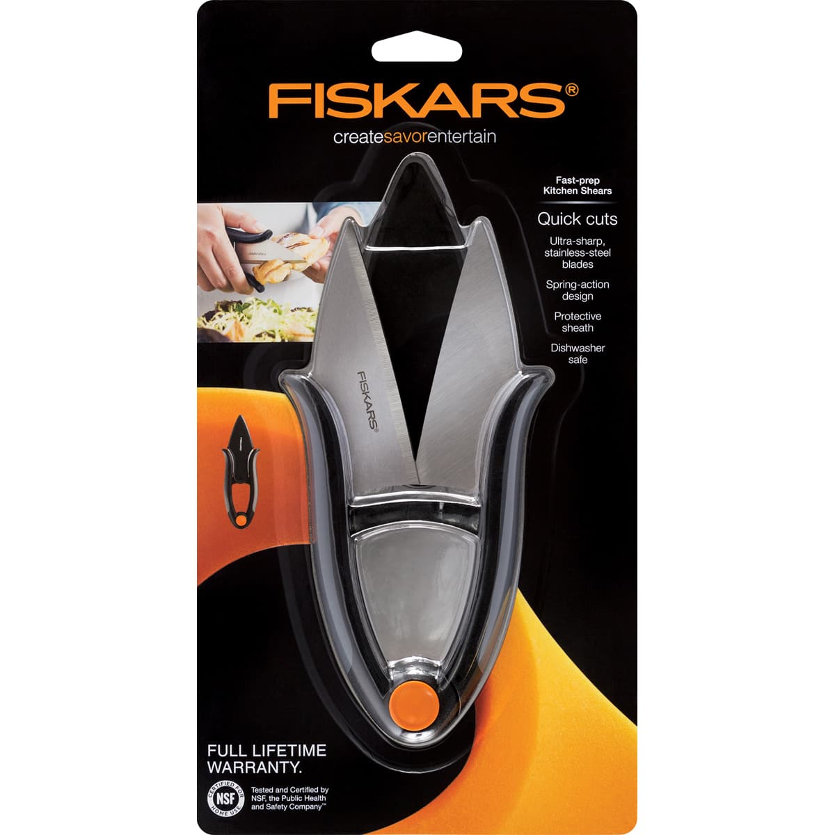 Fiskars® 7 Fast Prep Kitchen Shears