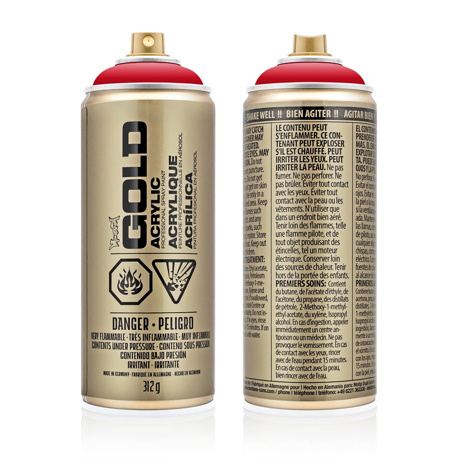 Montana&#x2122; Gold Acrylic Professional Spray Paint