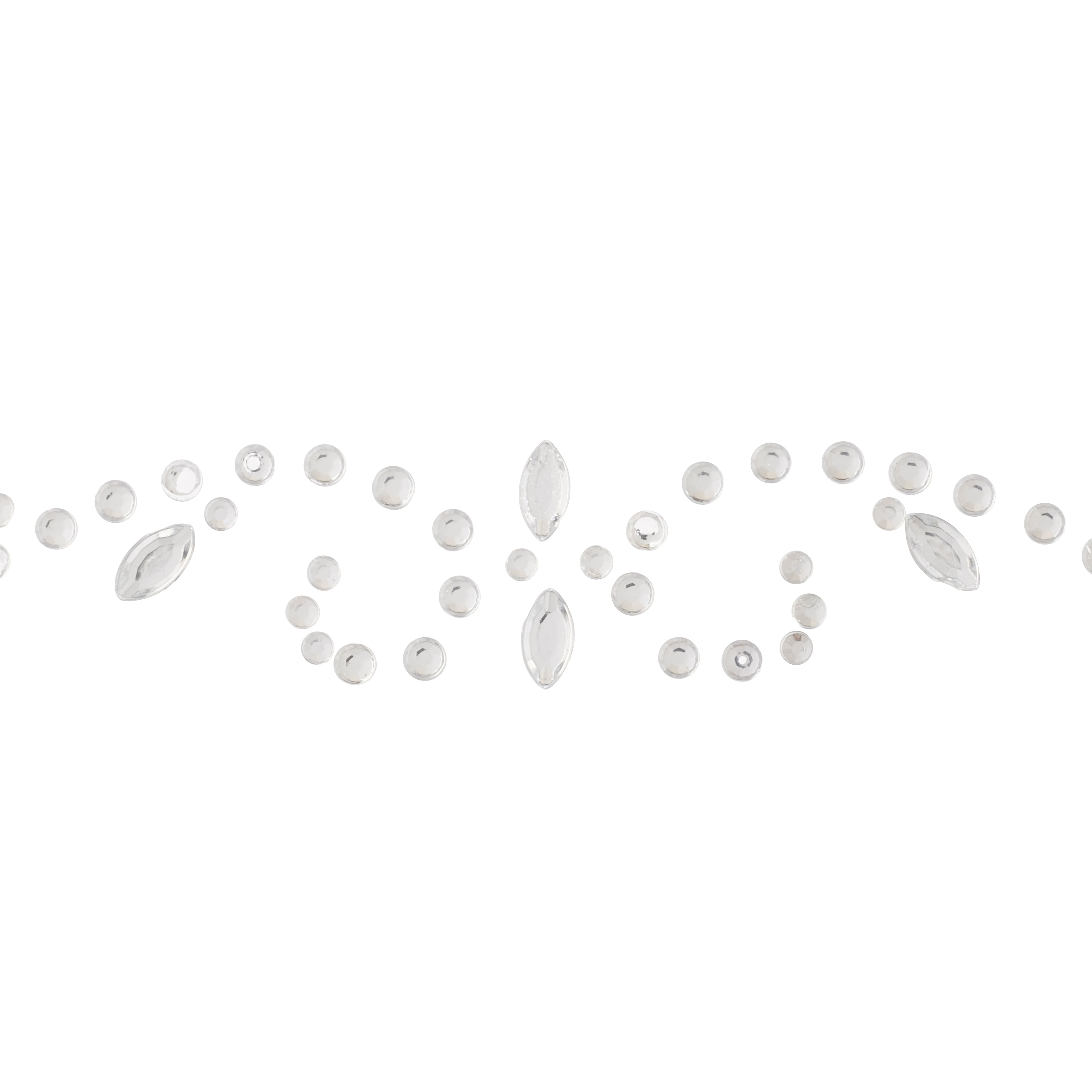 12 Pack: Clear Rhinestones Bling on a Roll&#x2122; by Recollections&#x2122;