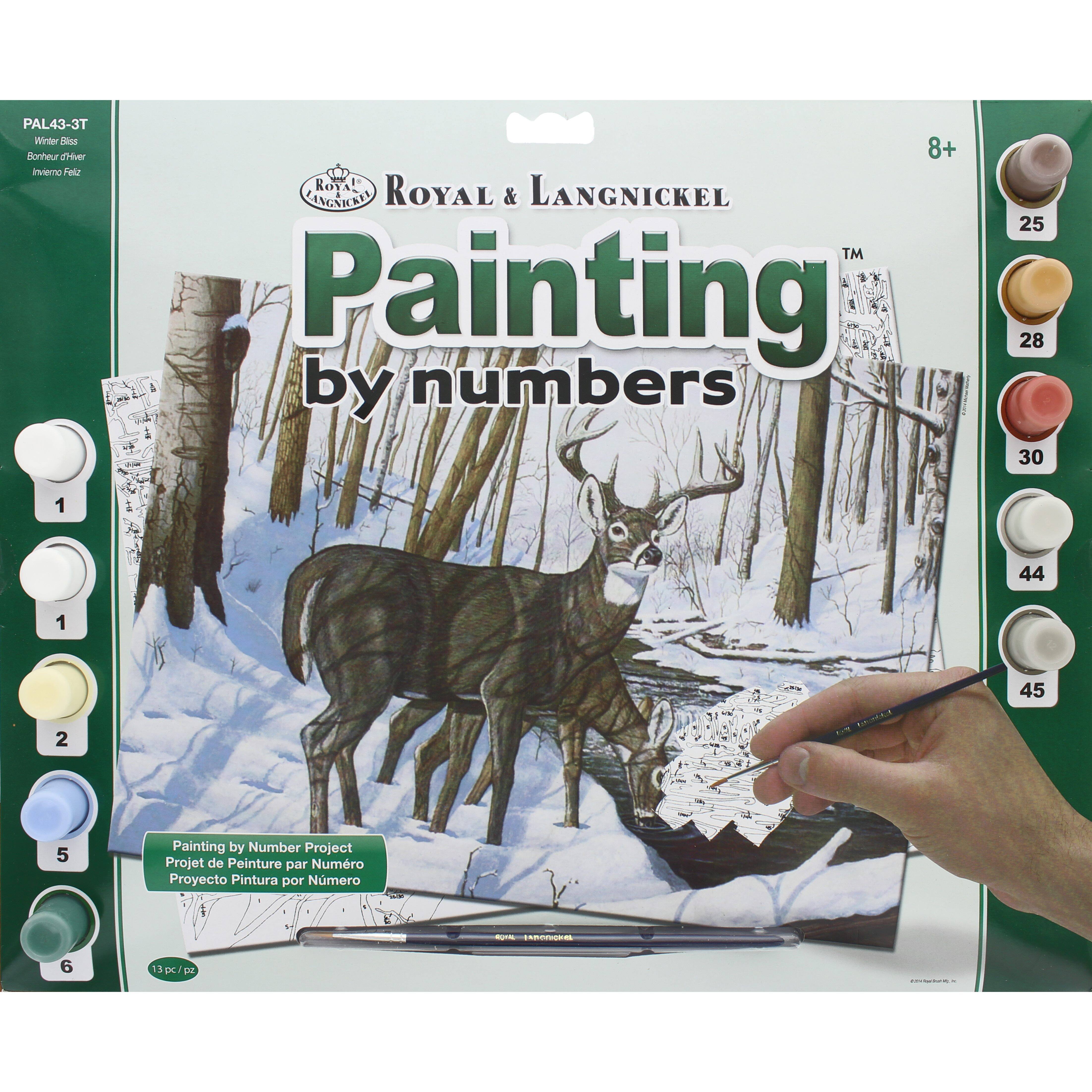 Royal & Langnickel® Winter Bliss Painting by Numbers™ Kit Michaels