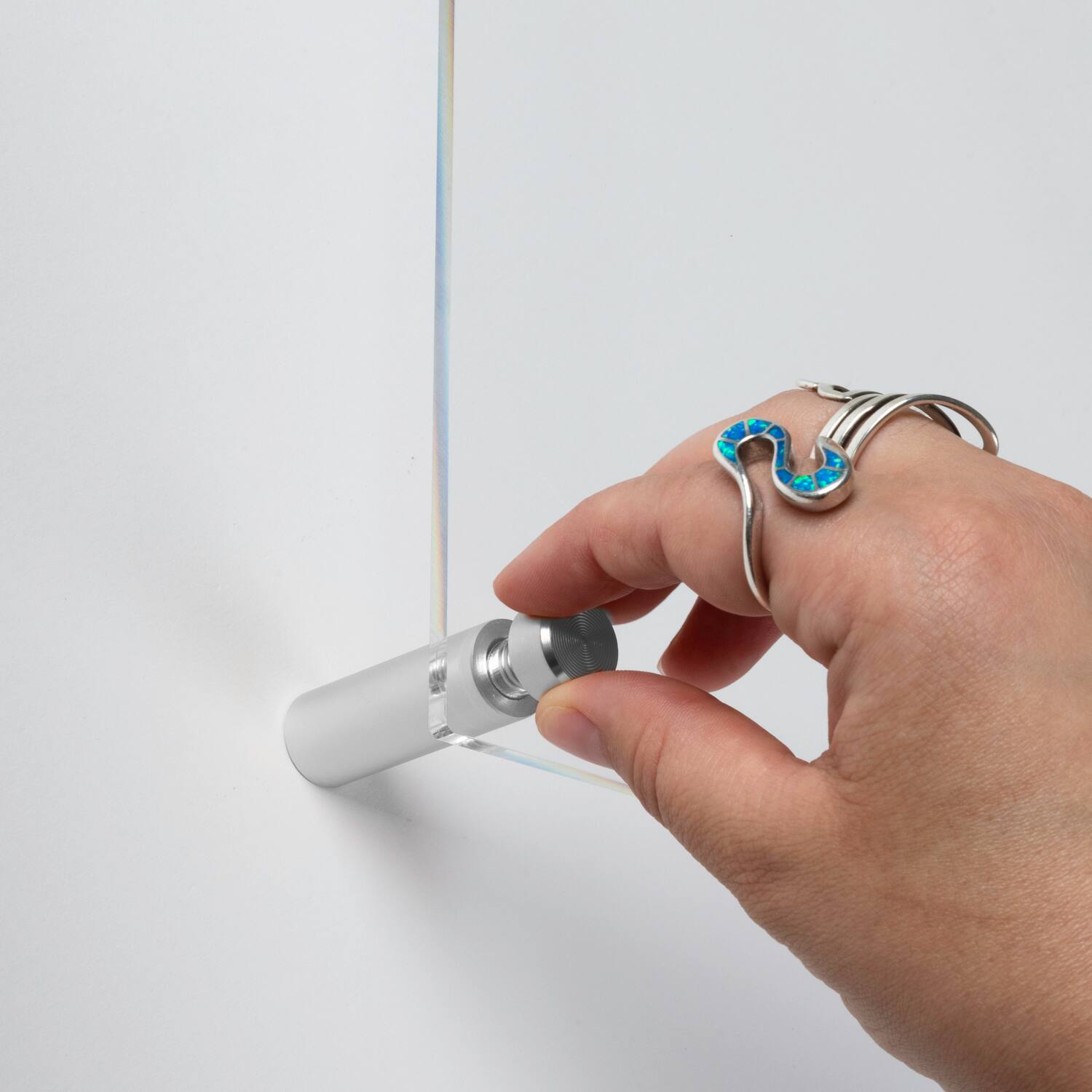 Wexel Art Gallery Wall Single Panel Acrylic Floating Frames & Magnets Set of 8