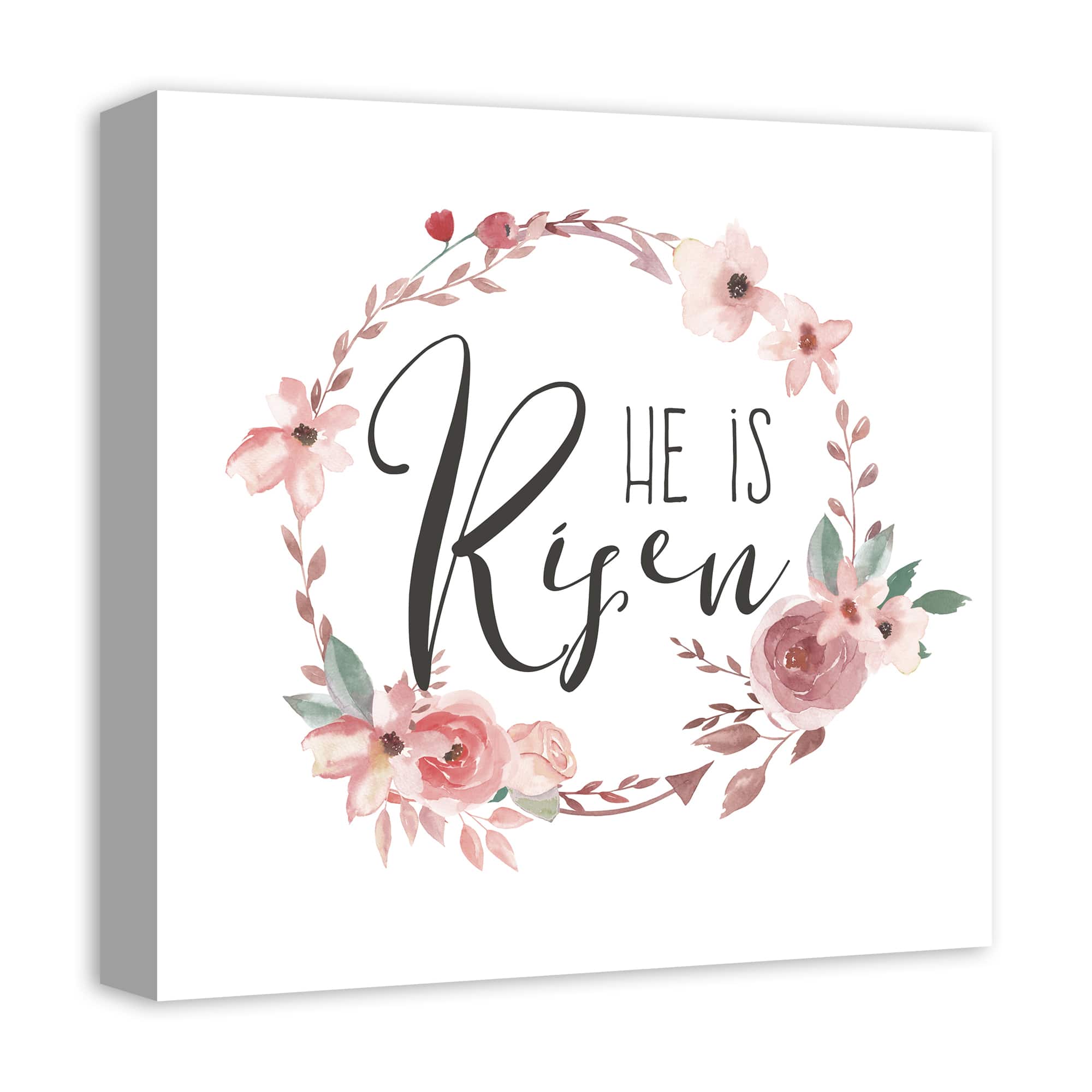 He is Risen Canvas Art