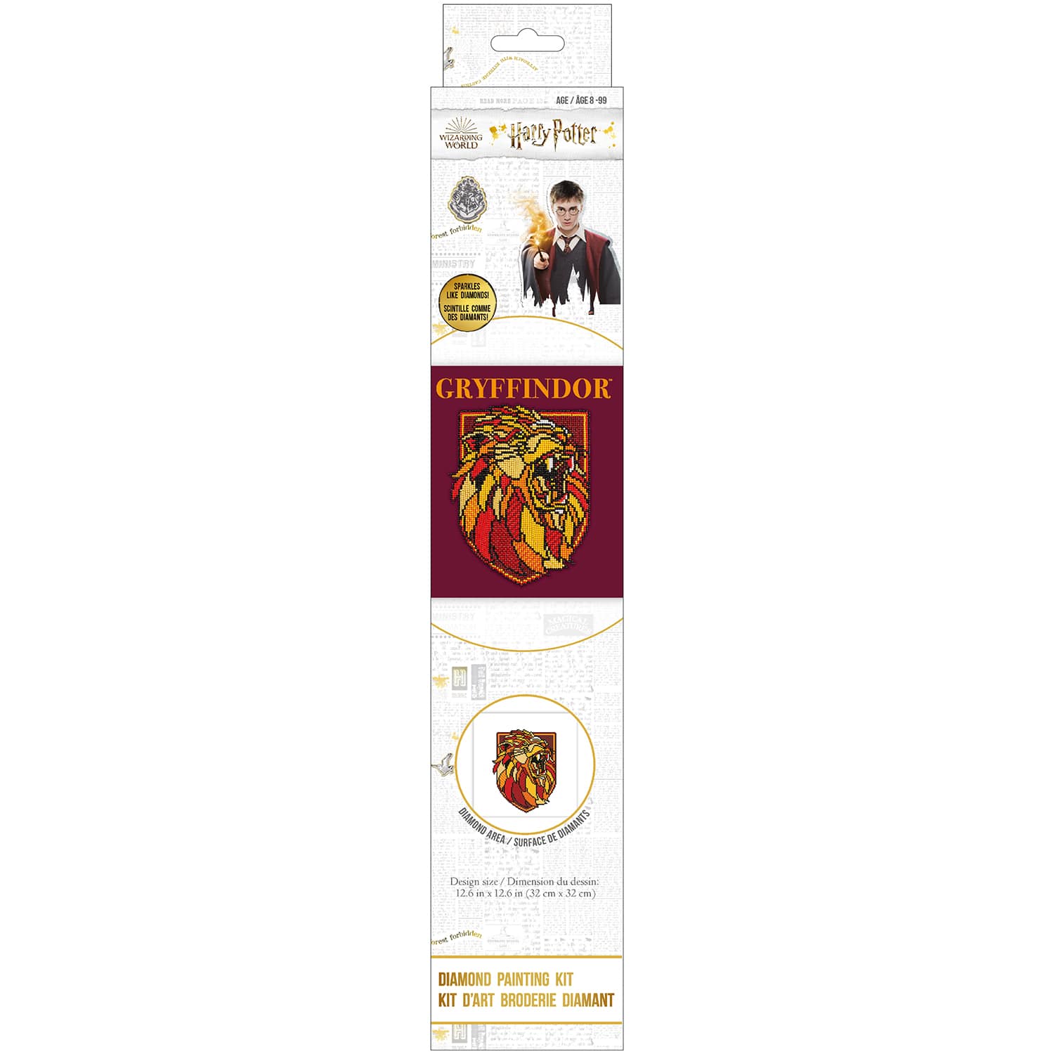 Camelot® Dots Gryffindor Alumni Diamond Painting Kit