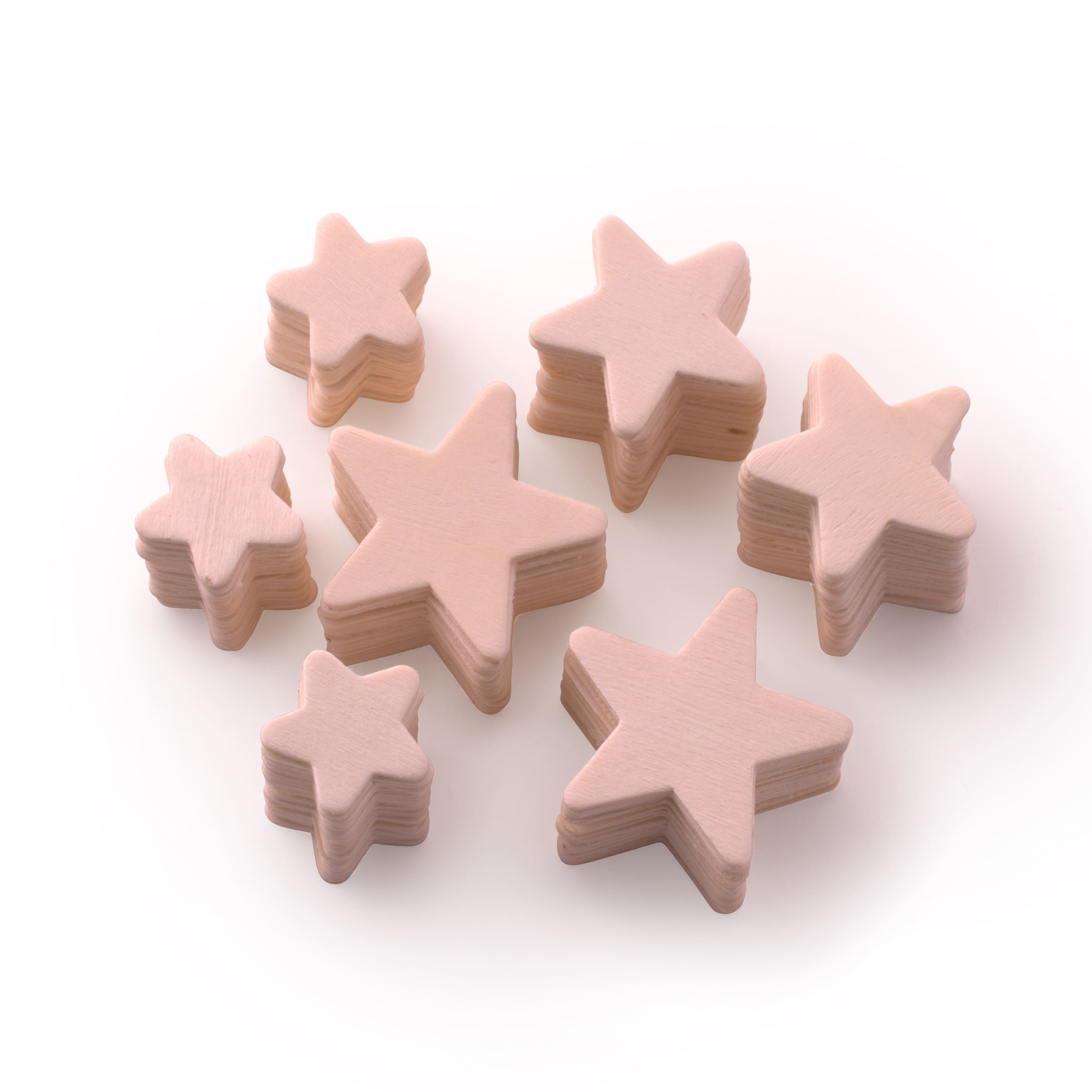 Creatology™ Wood Stars