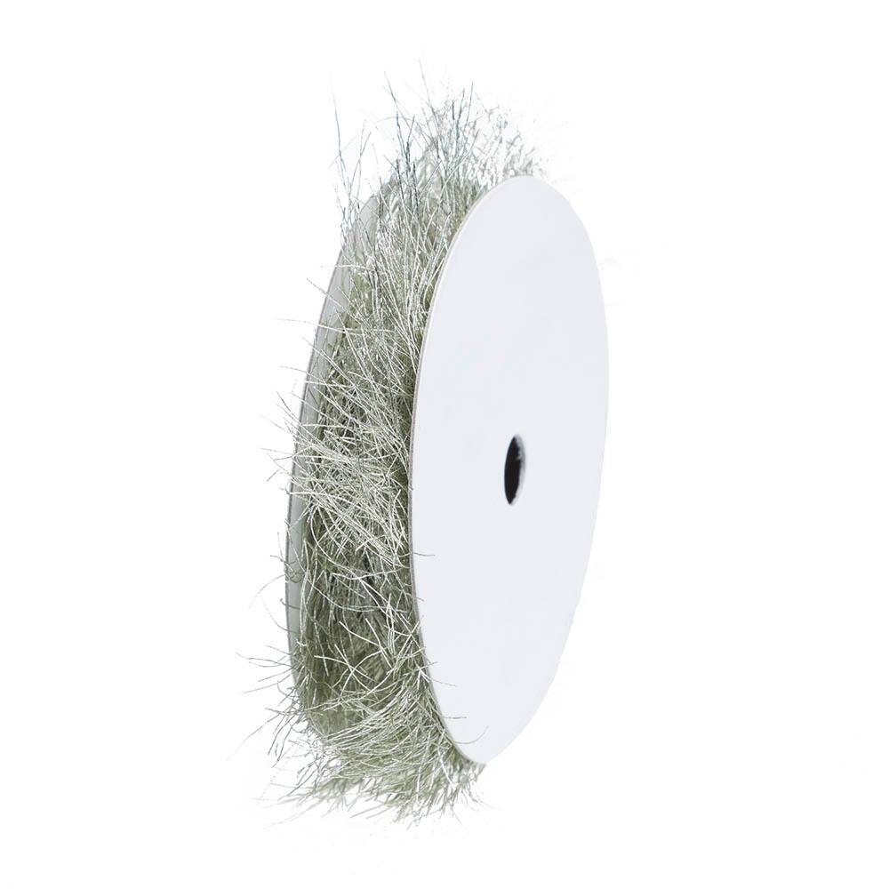 JAM Paper 3yd. Metallic Feather Ribbon