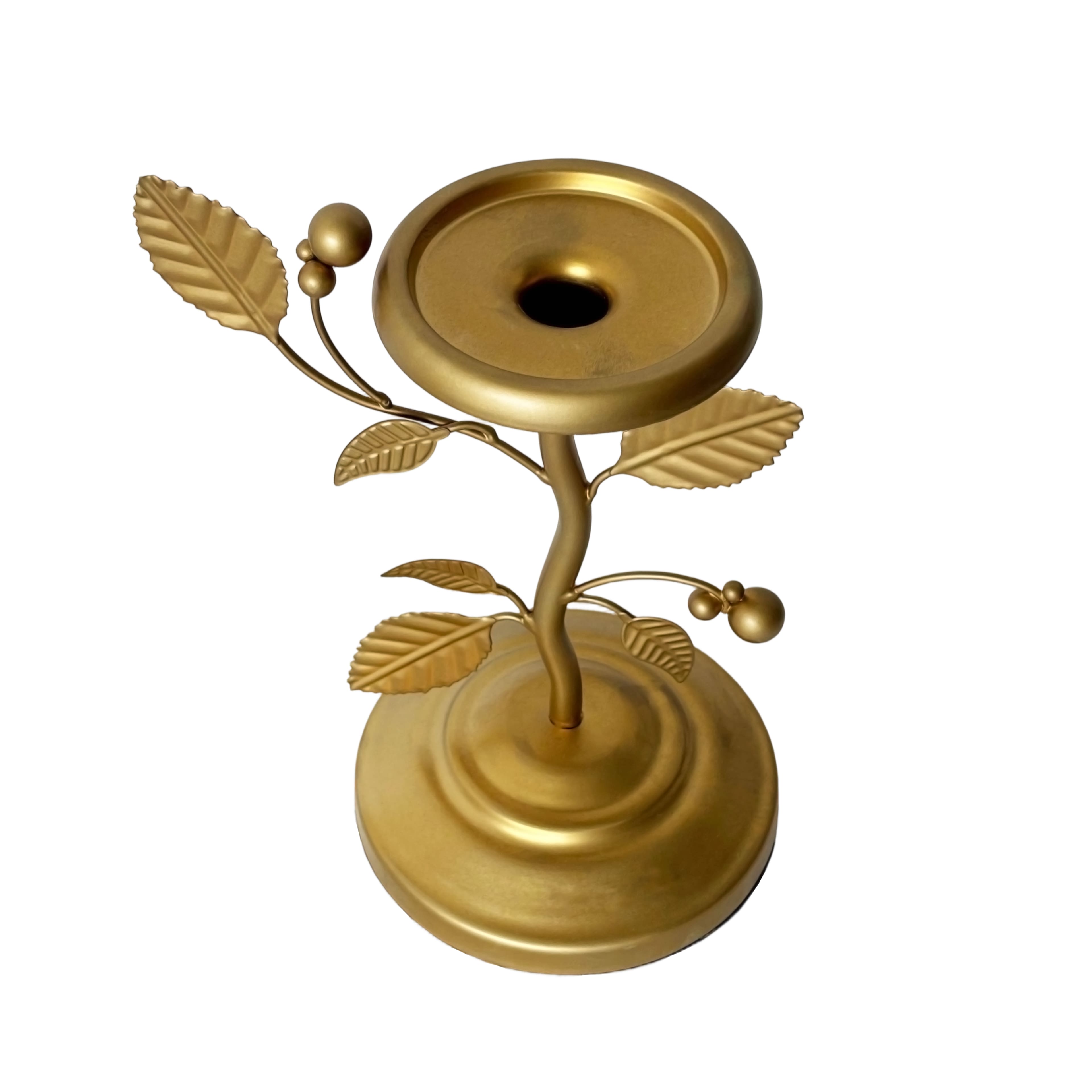 Gold Leaf Candle Holder by Ashland&#xAE;
