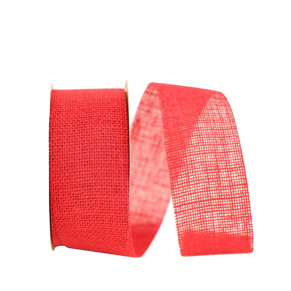 JAM Paper 2.5&#x22; x 20yd. Burlap Ribbon