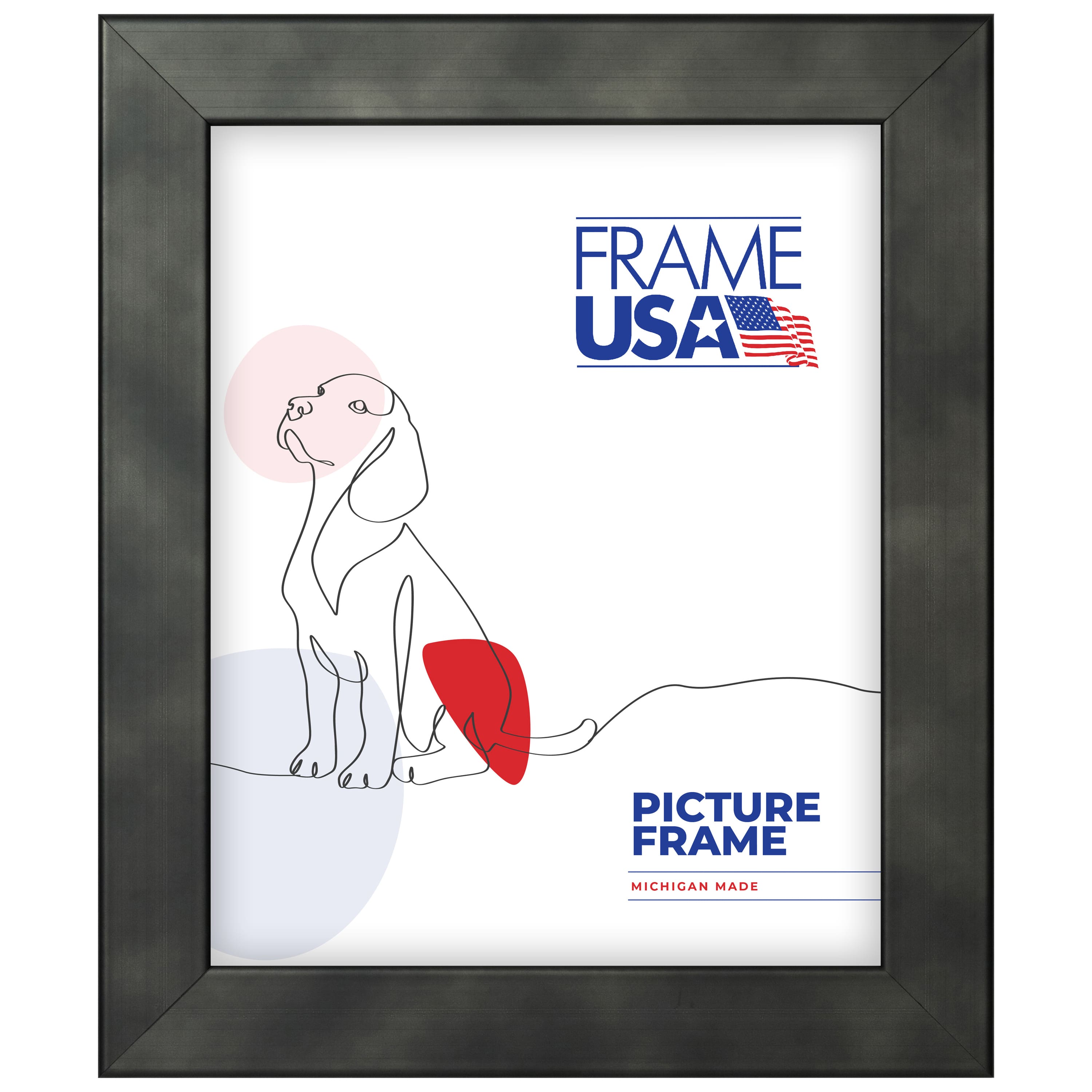 Frame USA Metal Narrow Single Image Picture Frame