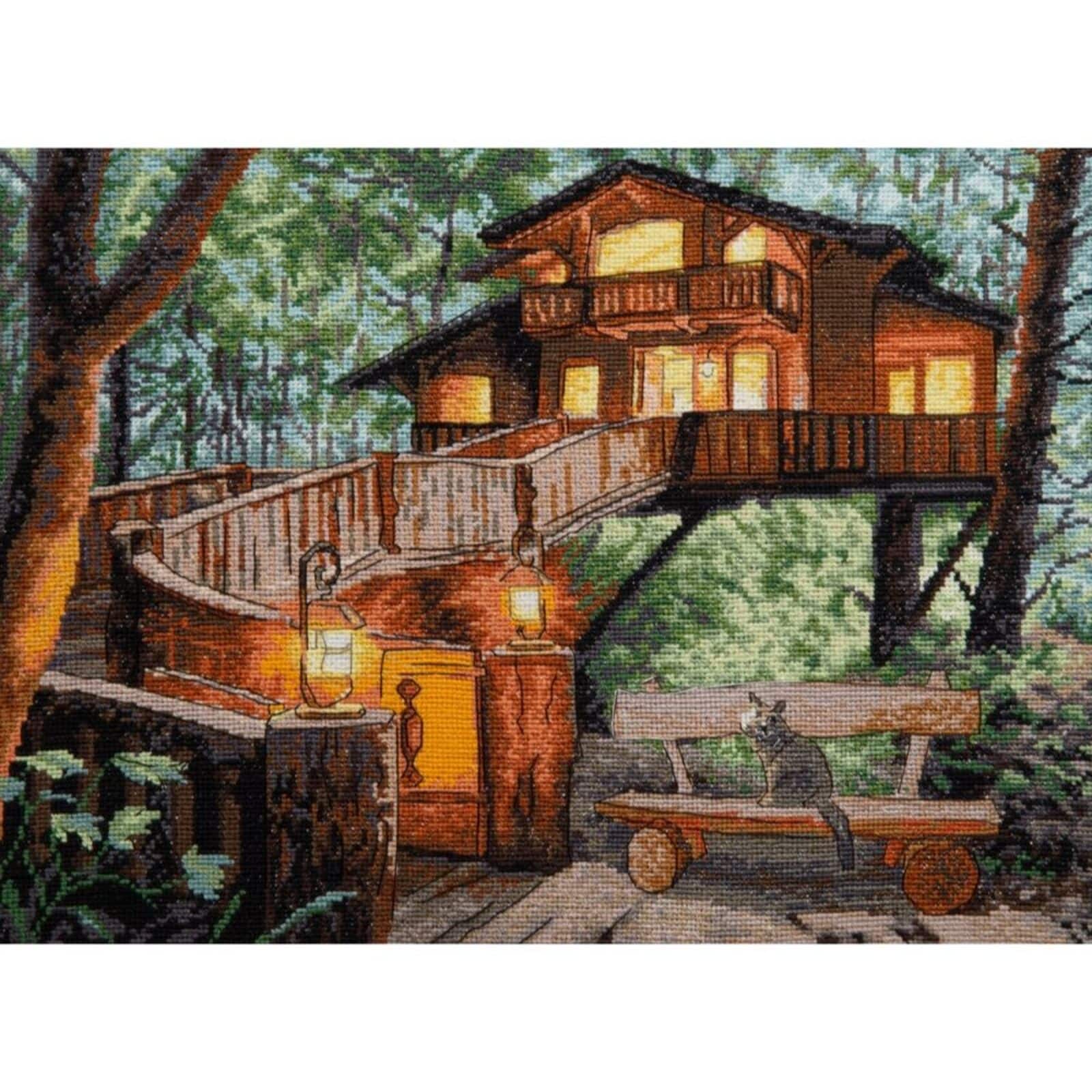 Charivna Mit Cross Stitch Kit Secret Place