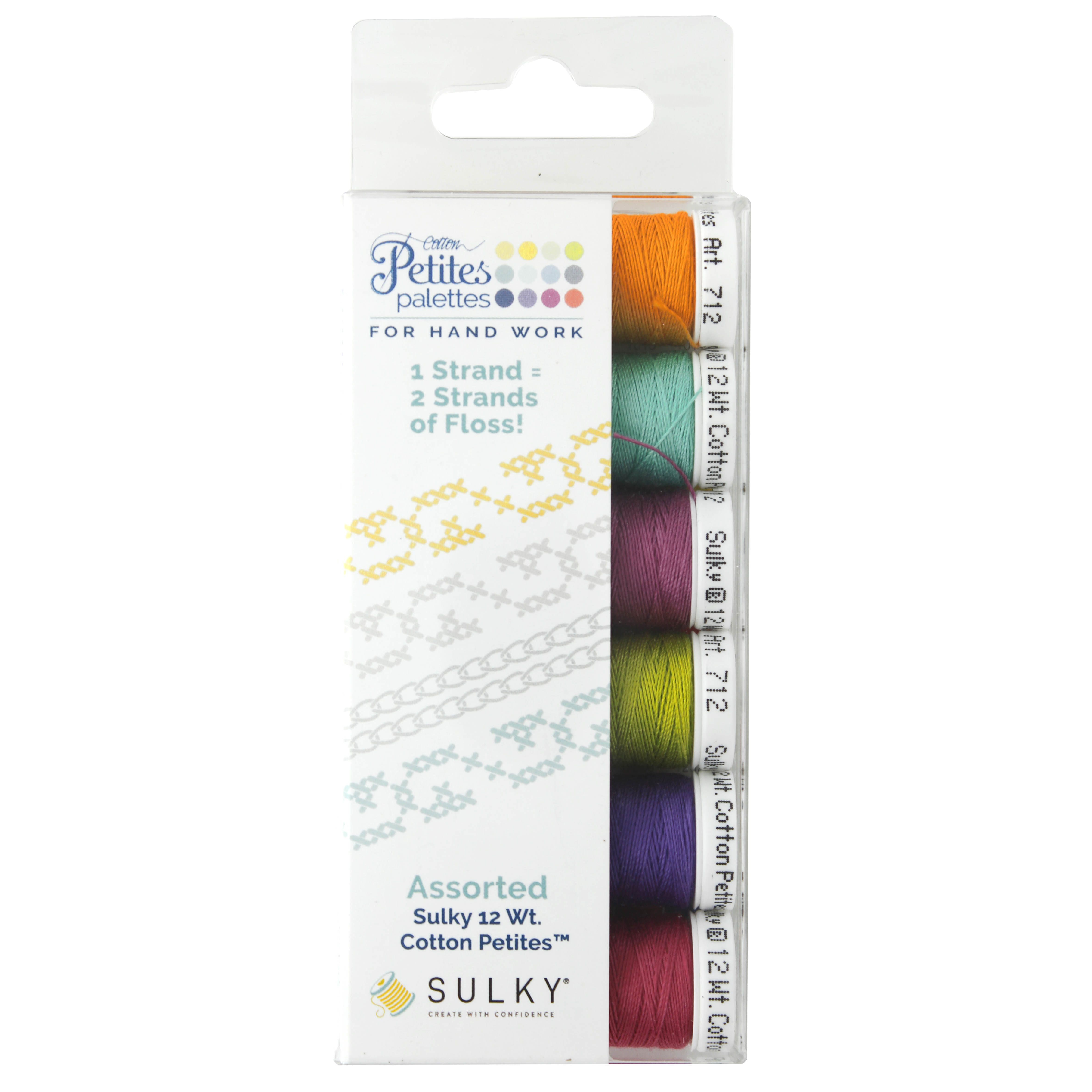 Sulky Cotton Thread Petites 12wt 50yd Black