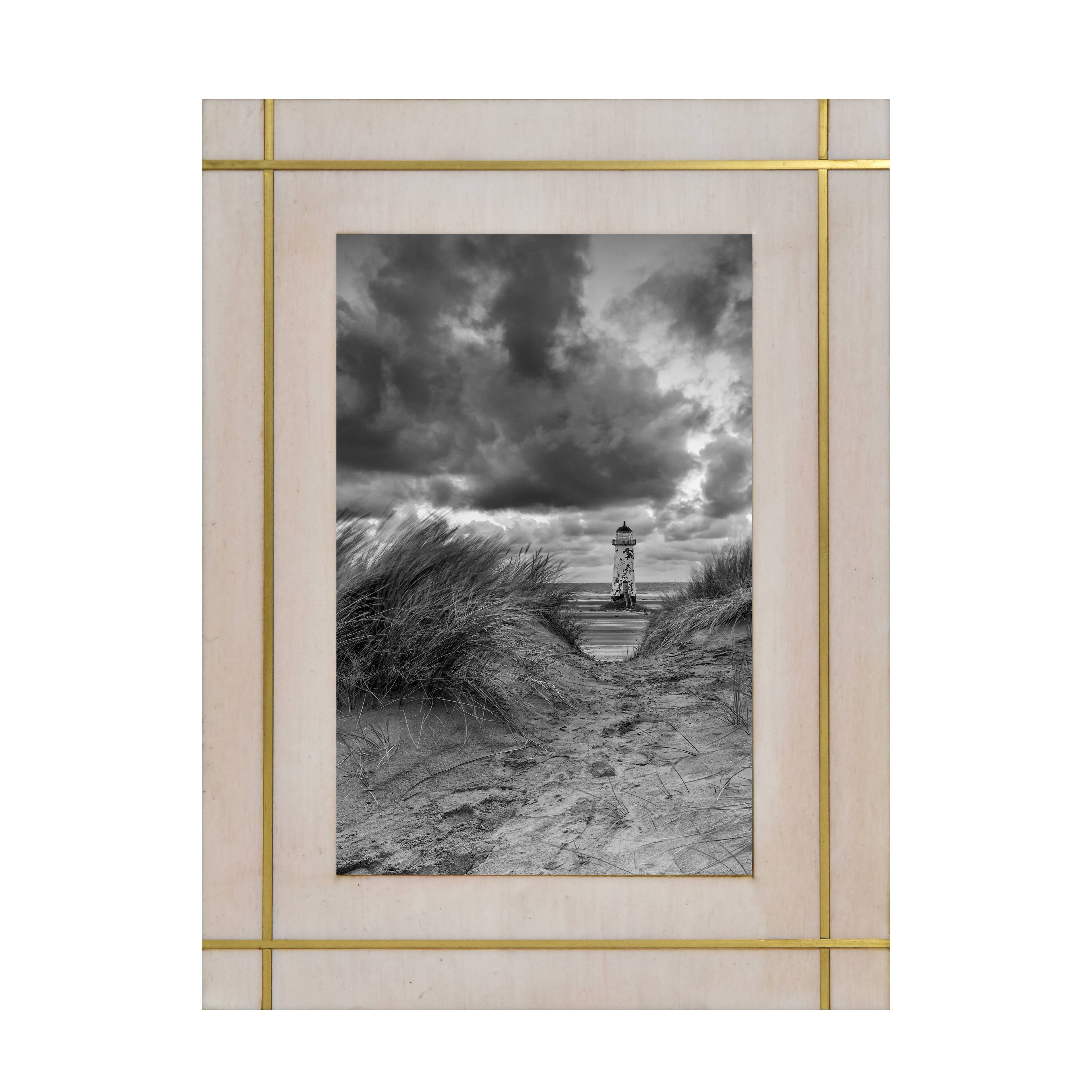 4" x 6" Ivory & Gold Tabletop Frame by Studio Décor® Treasured Finds