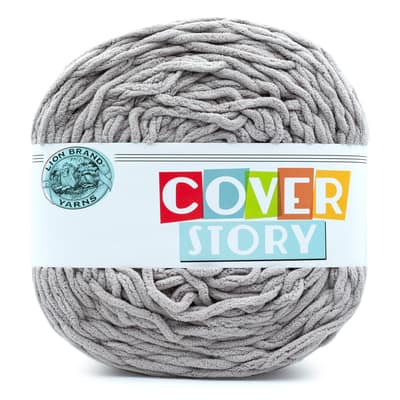 Lion Brand Yarn 533-101 Cover Story Yarn, Cameo 