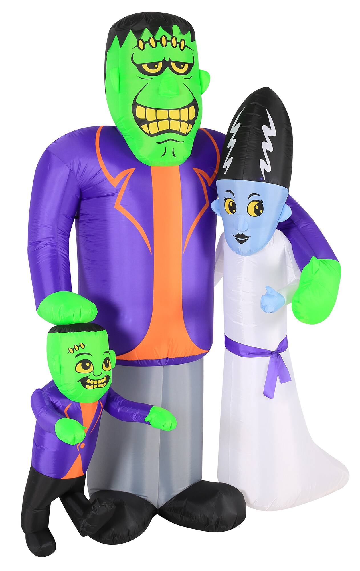 7ft. Inflatable Halloween Monster Family