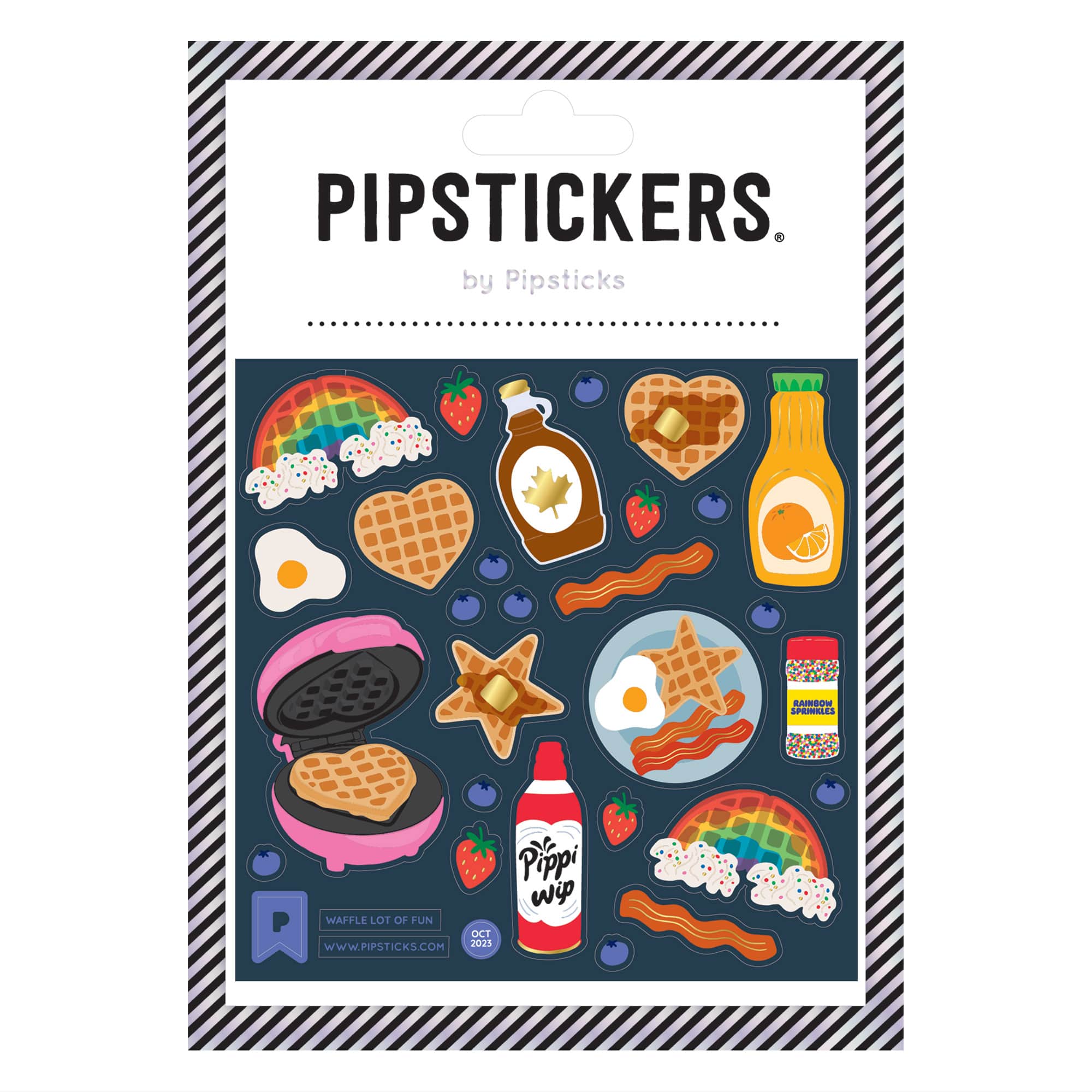 Pipstickers® Waffle Lot of Fun Stickers