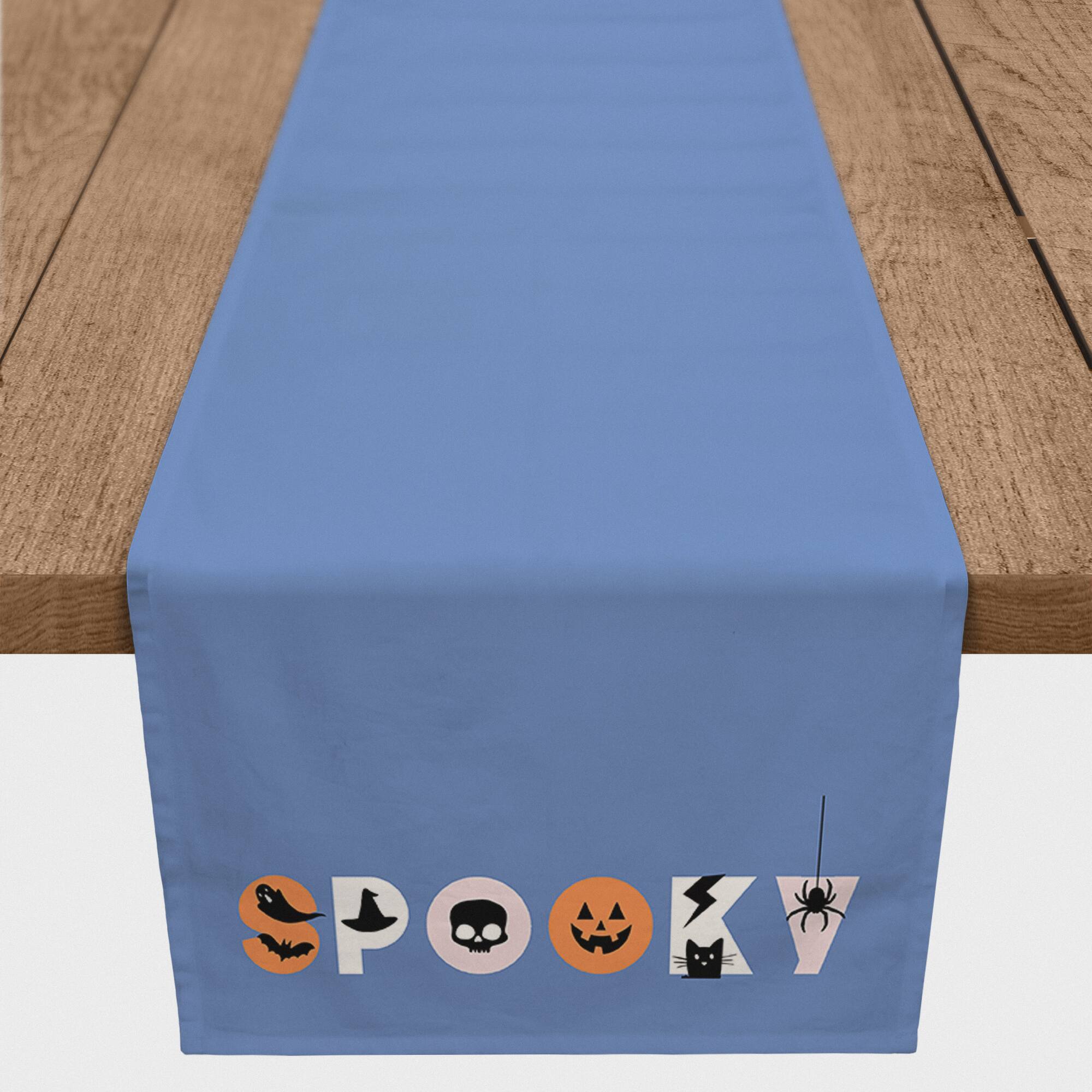 72" Spooky Type Table Runner