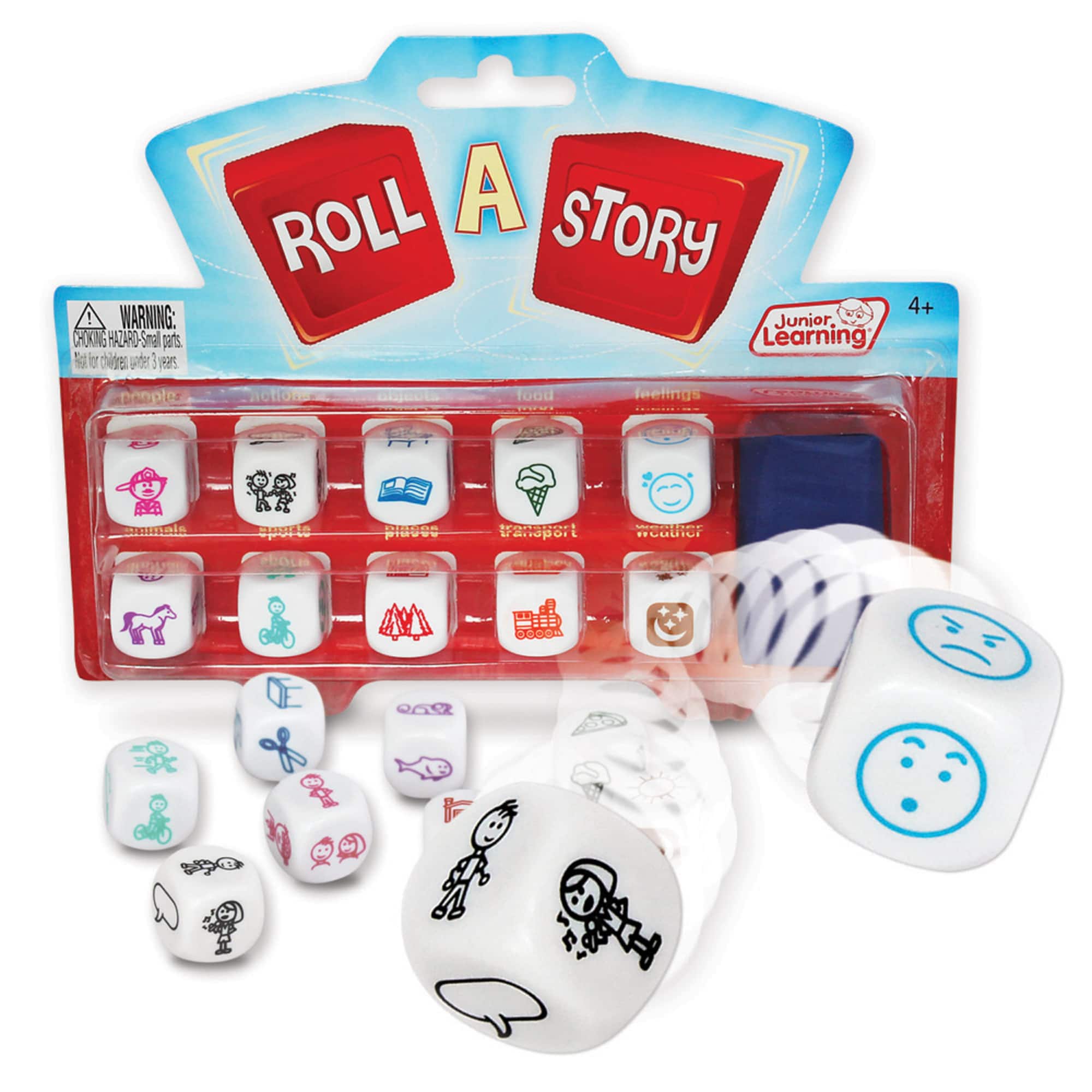 Junior Learning&#xAE; Roll a Story Game