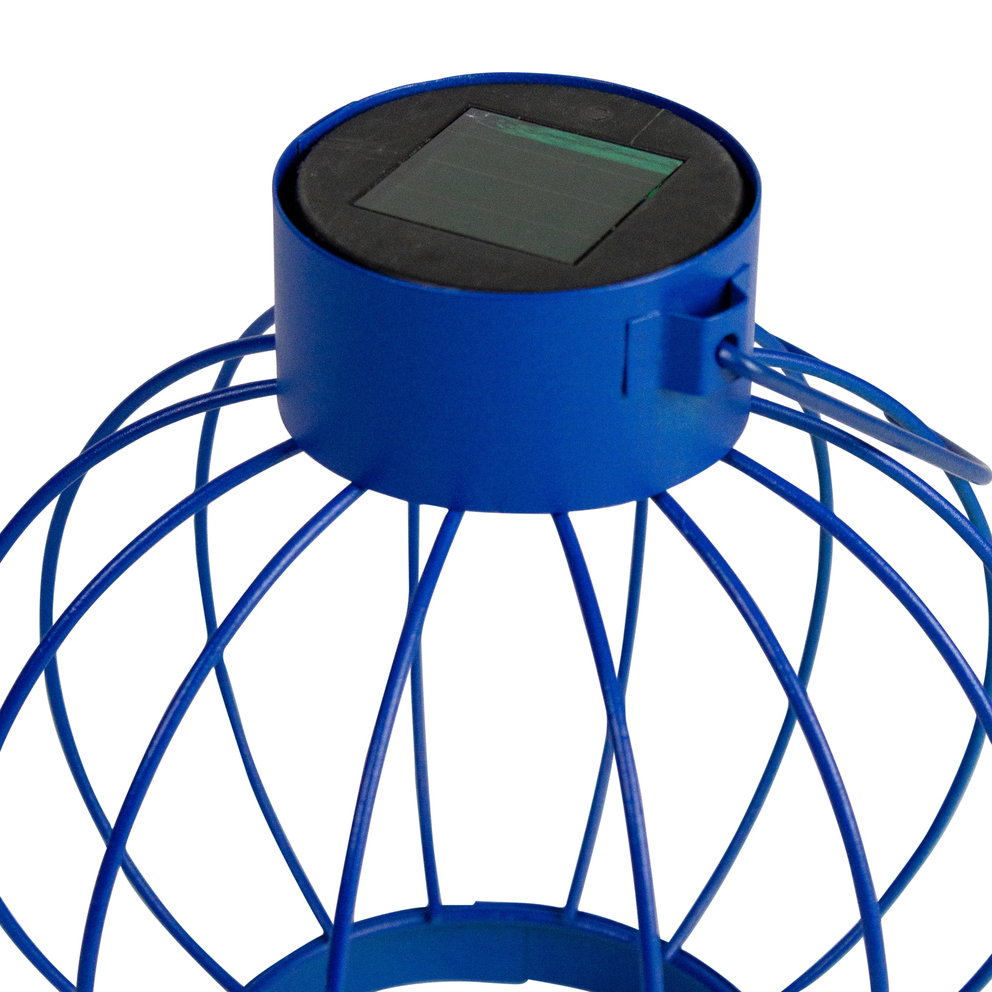 6.5&#x22; Outdoor Hanging LED Solar Lantern with Handle
