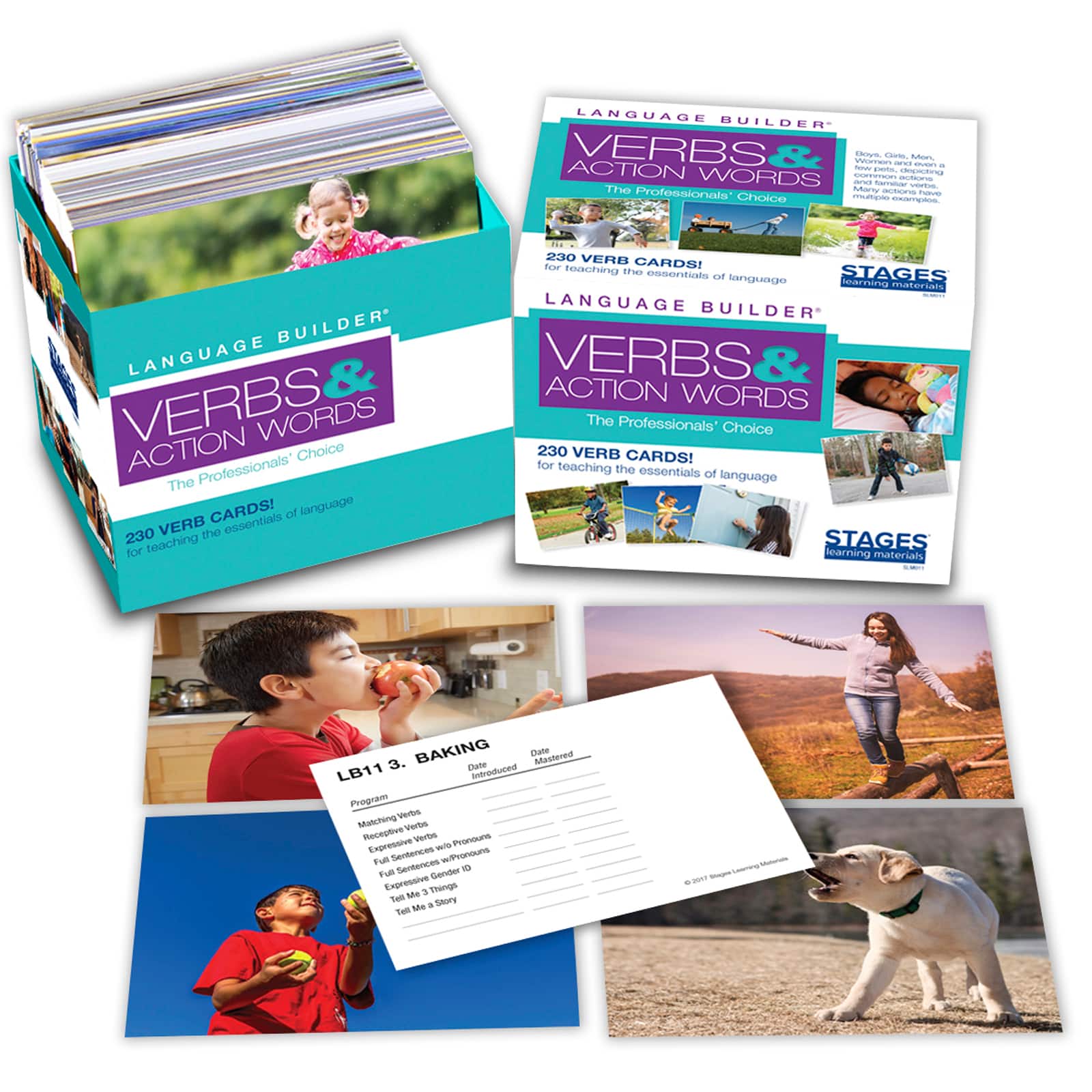 Stages&#xAE; Learning Materials Language Builder&#xAE; Verb Picture Cards