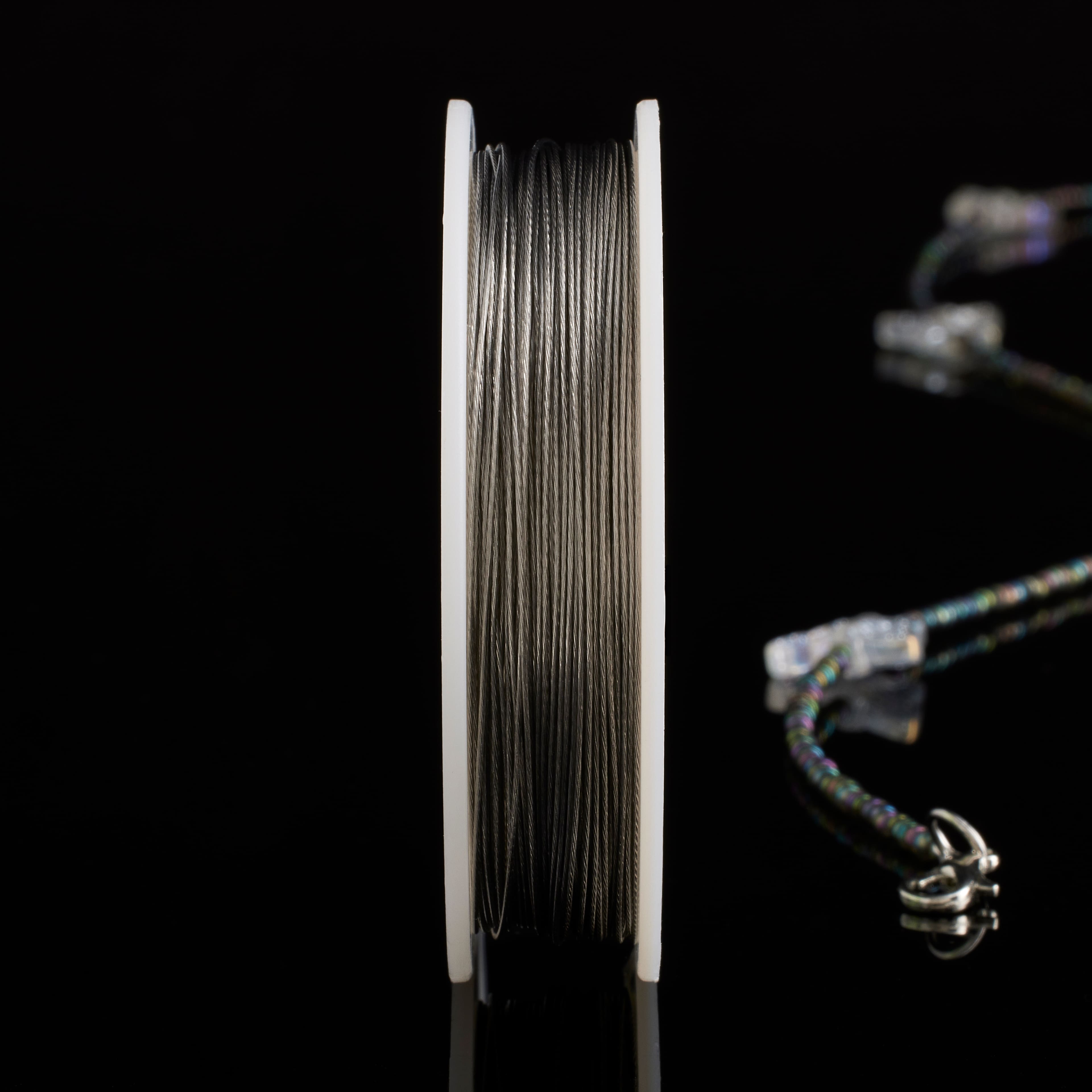 Beadalon&#xAE; 0.46mm Bright 7 Strand Bead Stringing Wire