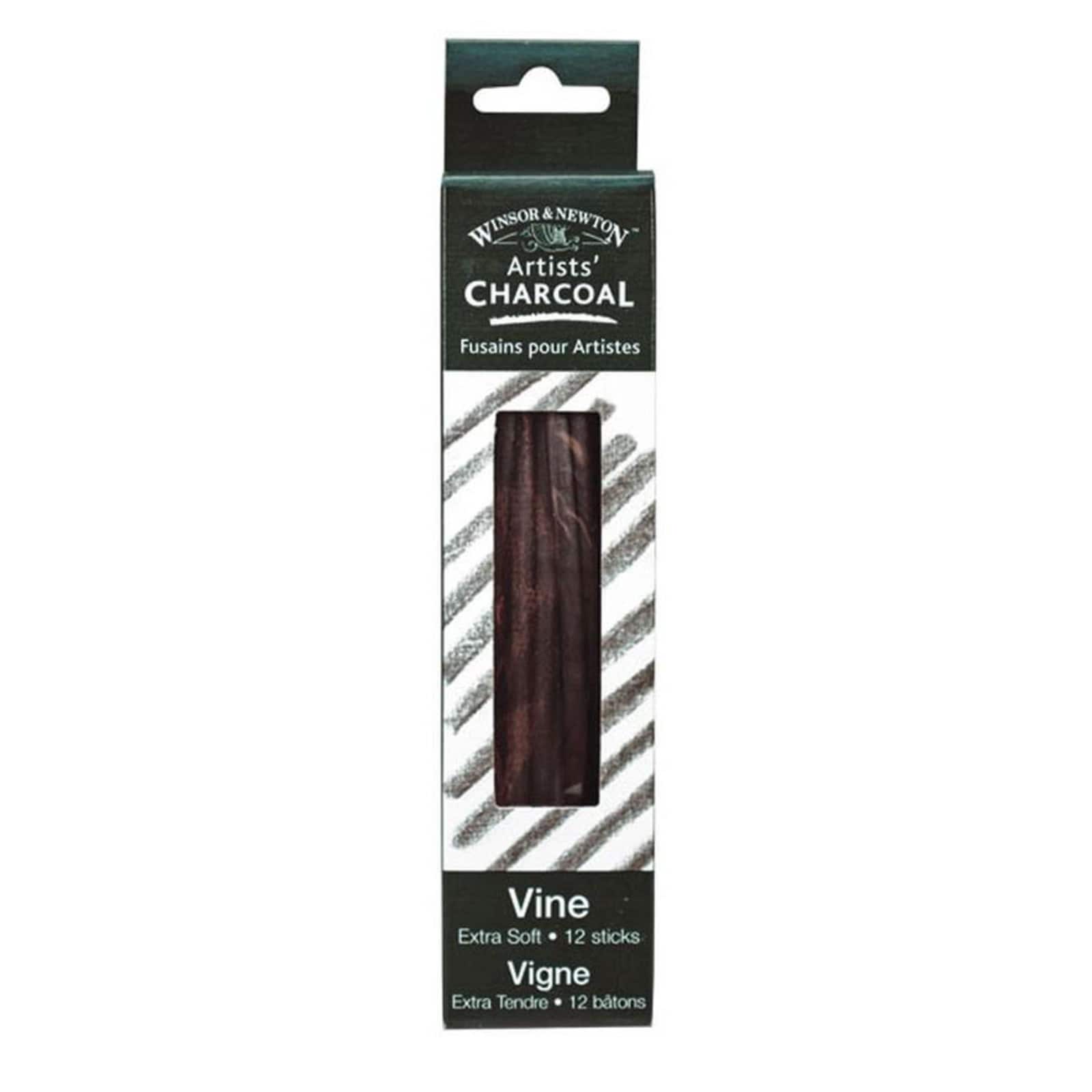 Winsor & Newton™ Extra Soft Vine Charcoal Sticks