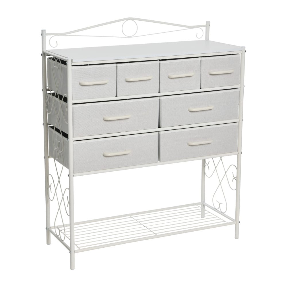Household Essentials Victoria 8-Drawer Dresser with Shelf