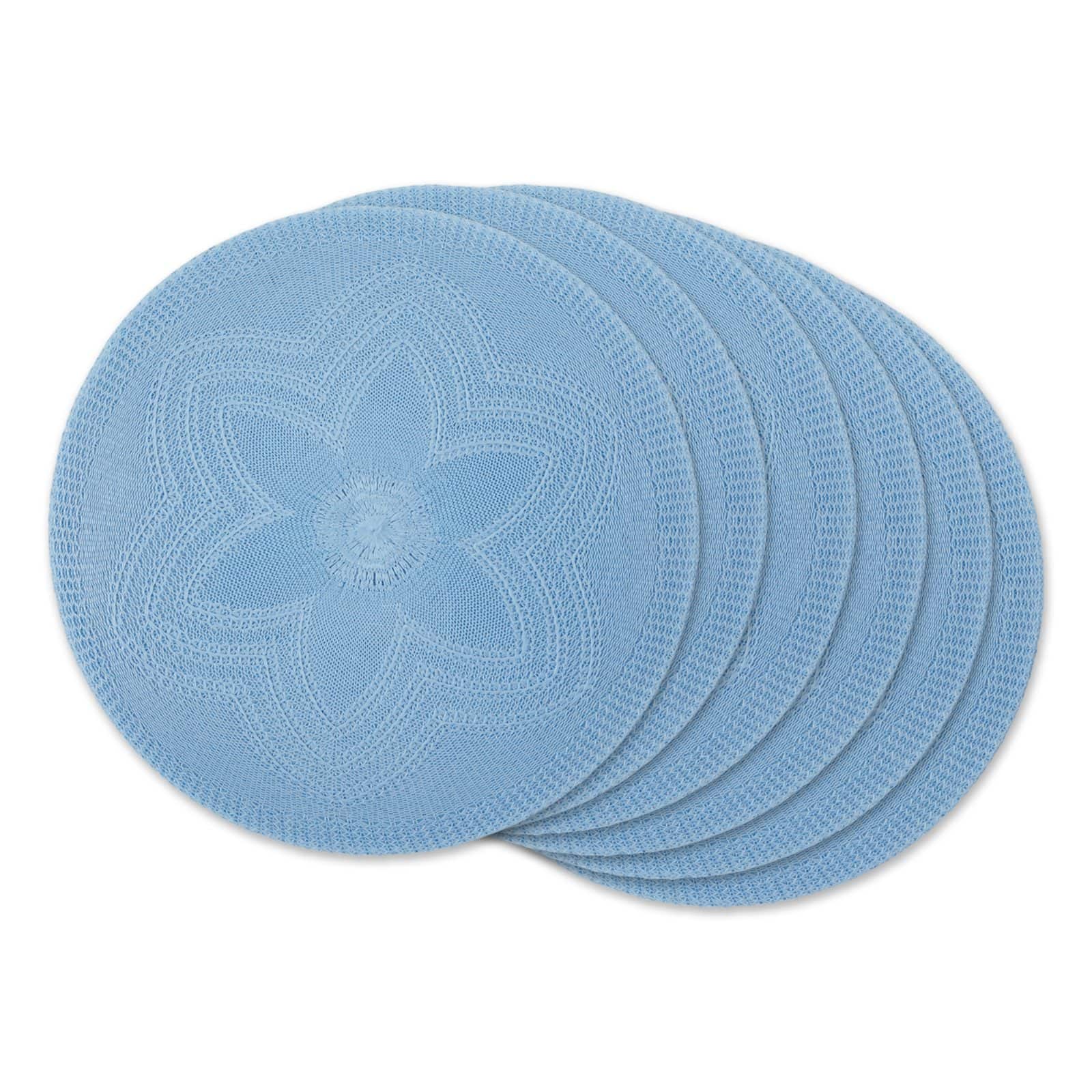 DII® Woven Round Placemats, 6ct.