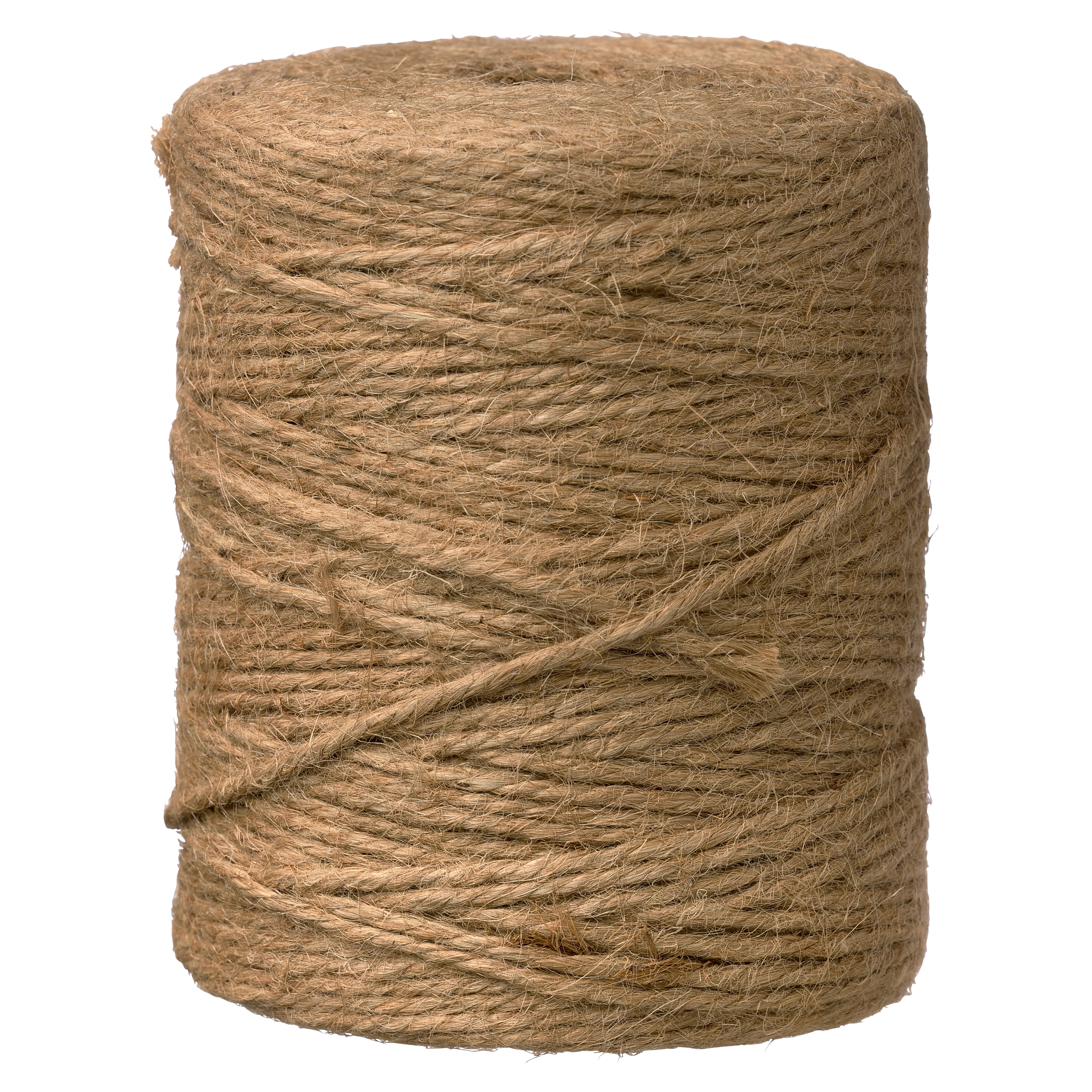100 FT JUTE ROPE 6MM 1/4 Inch - Great for Macrame, Craft, Handmade