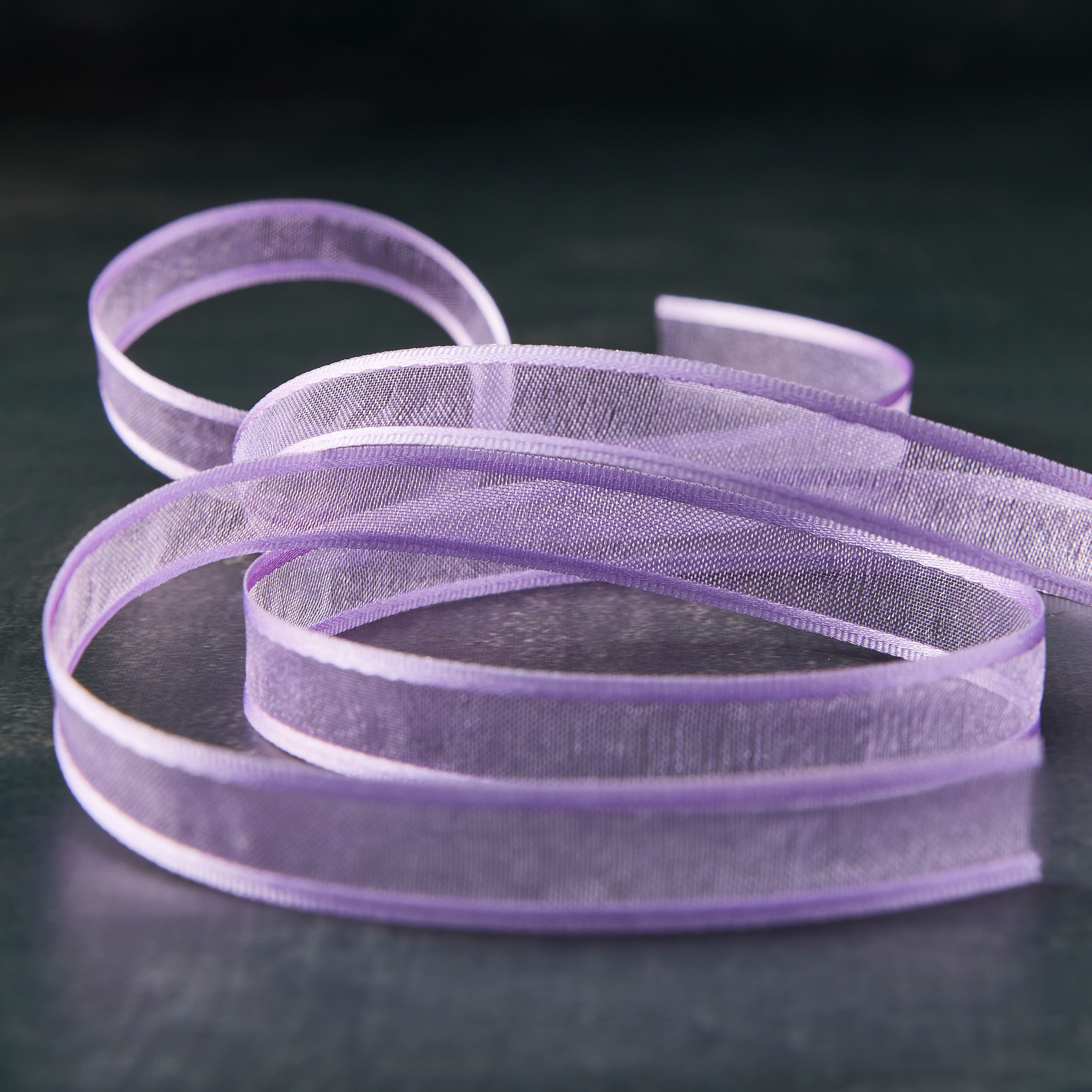 3/8&#x27;&#x27; x 5yd. Sheer Satin Ribbon by Celebrate It&#x2122;