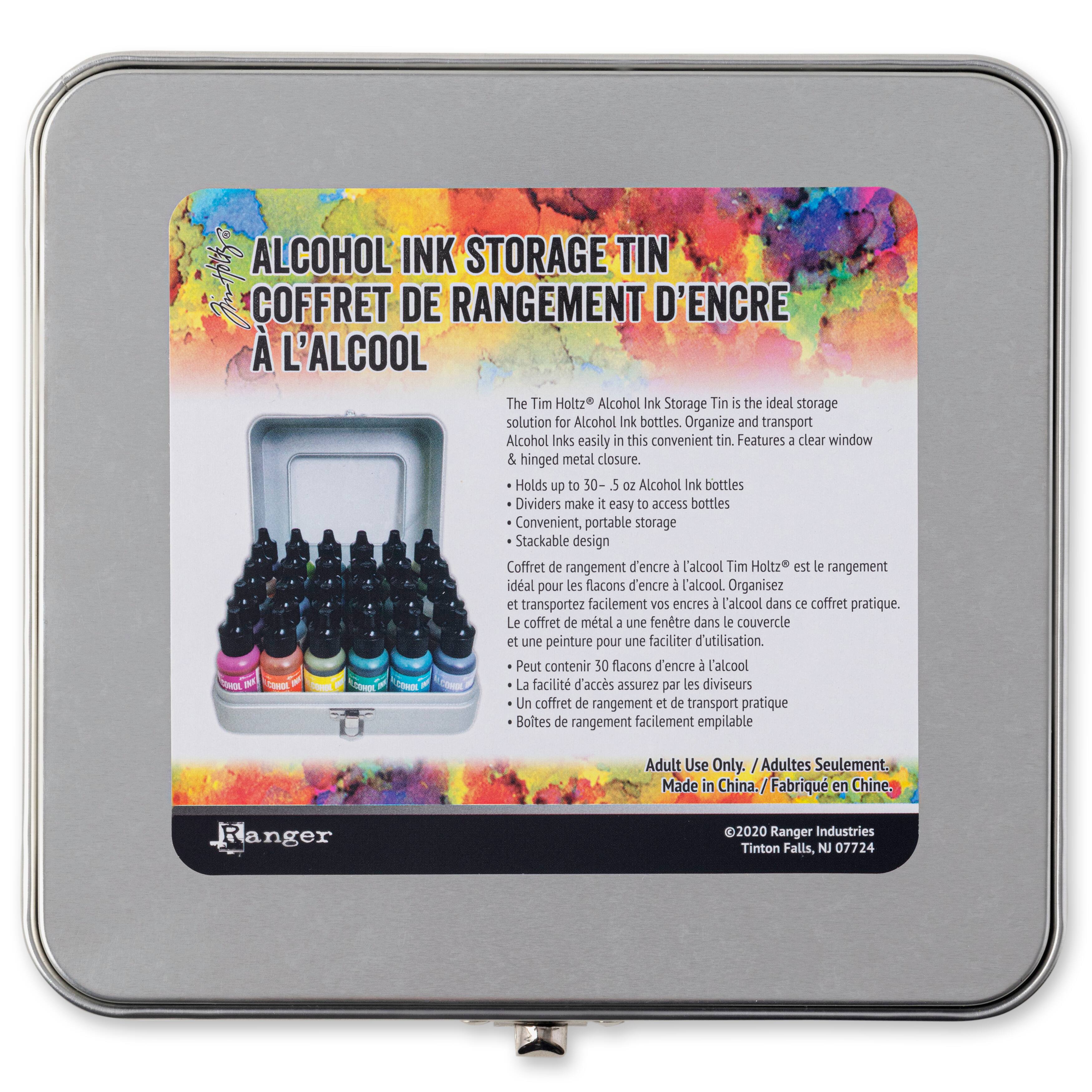 12 Pack: Ranger Tim Holtz&#xAE; Alcohol Ink Storage Tin