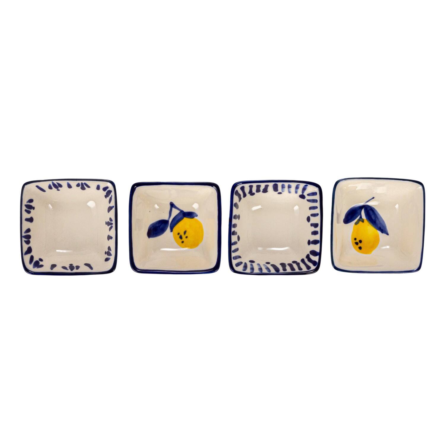 Hello Honey&#xAE; 3&#x22; Small Lemon Stoneware Dish Set