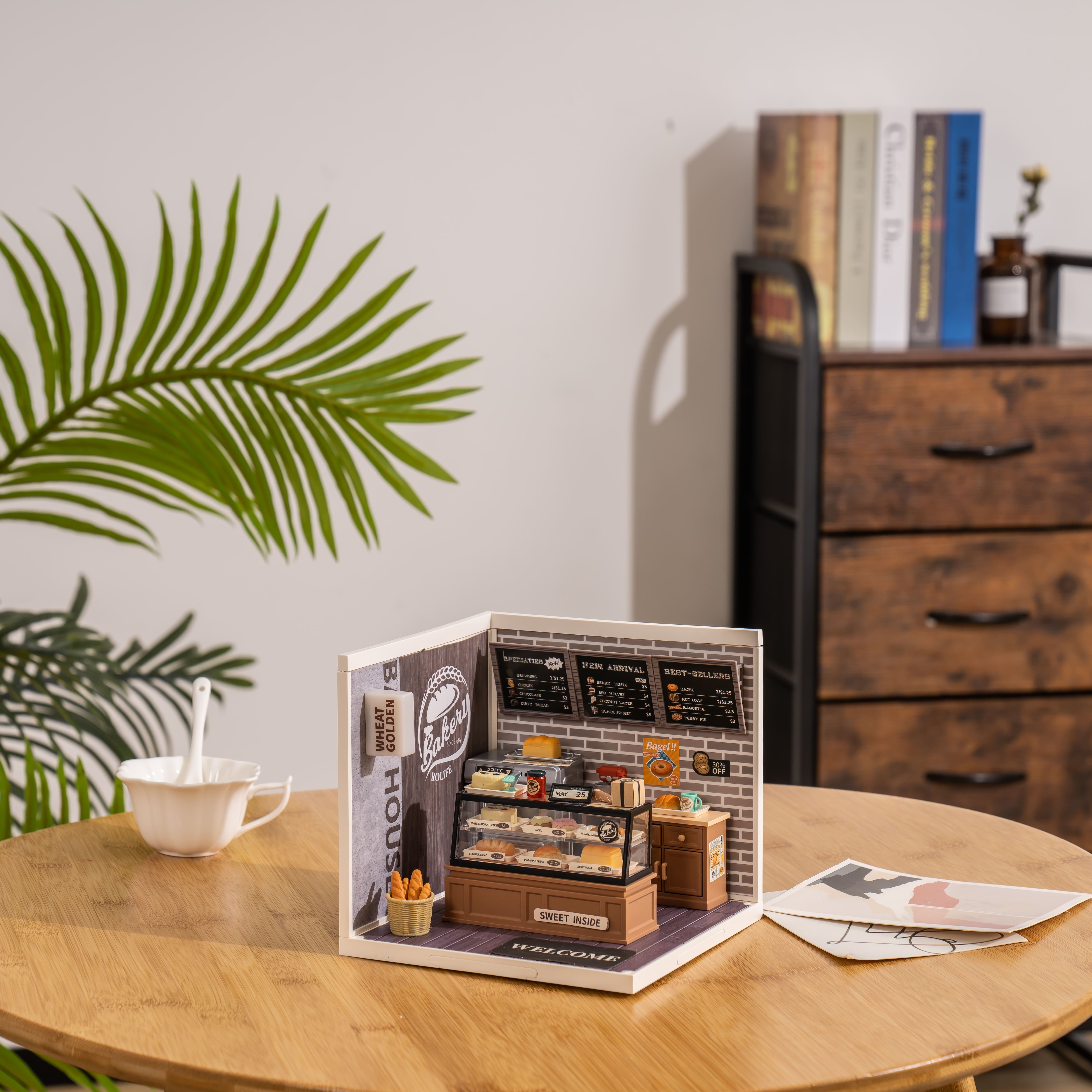 Rolife® Super Creator Golden Wheat Bakery