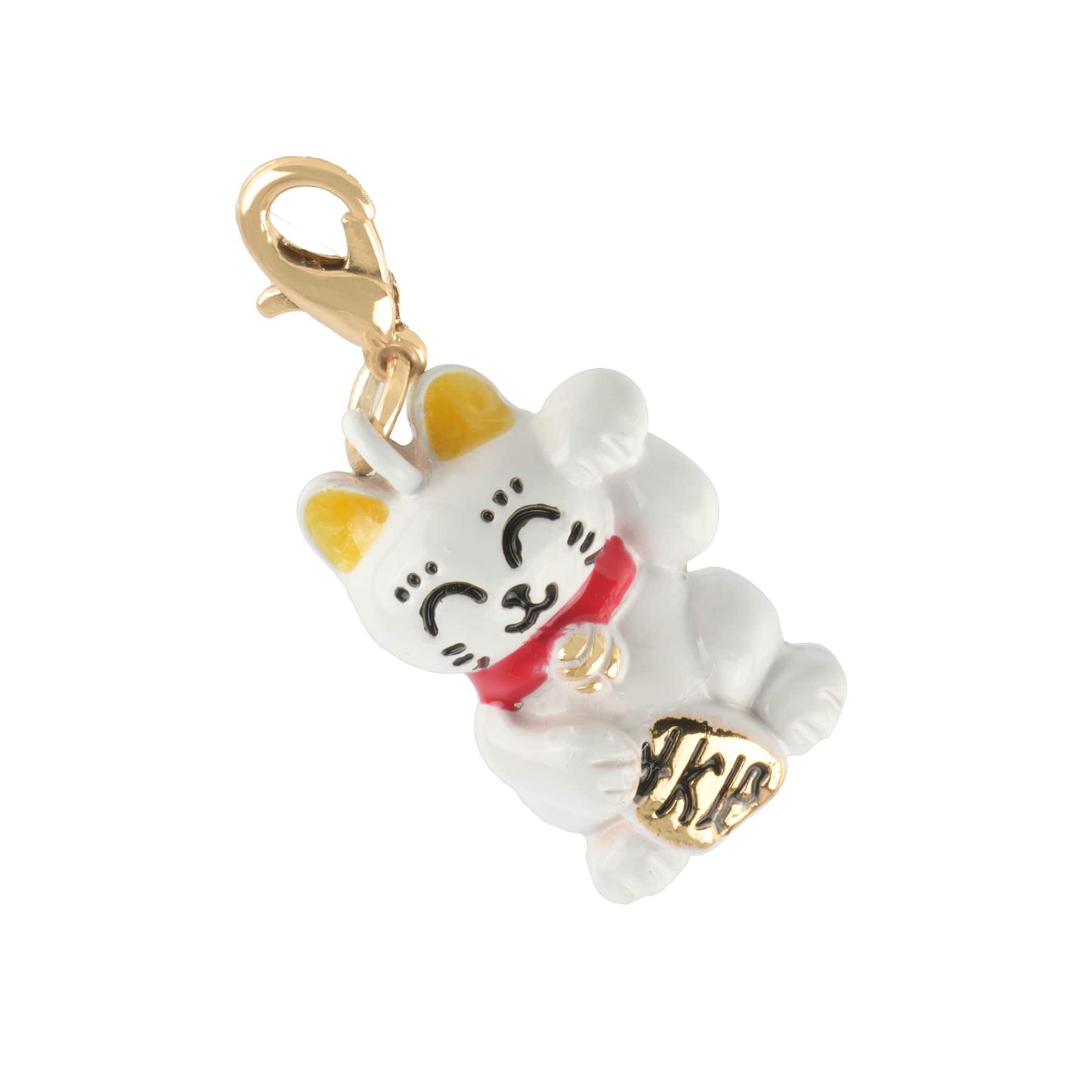 12 Pack: Lucky Cat Charm by Bead Landing™