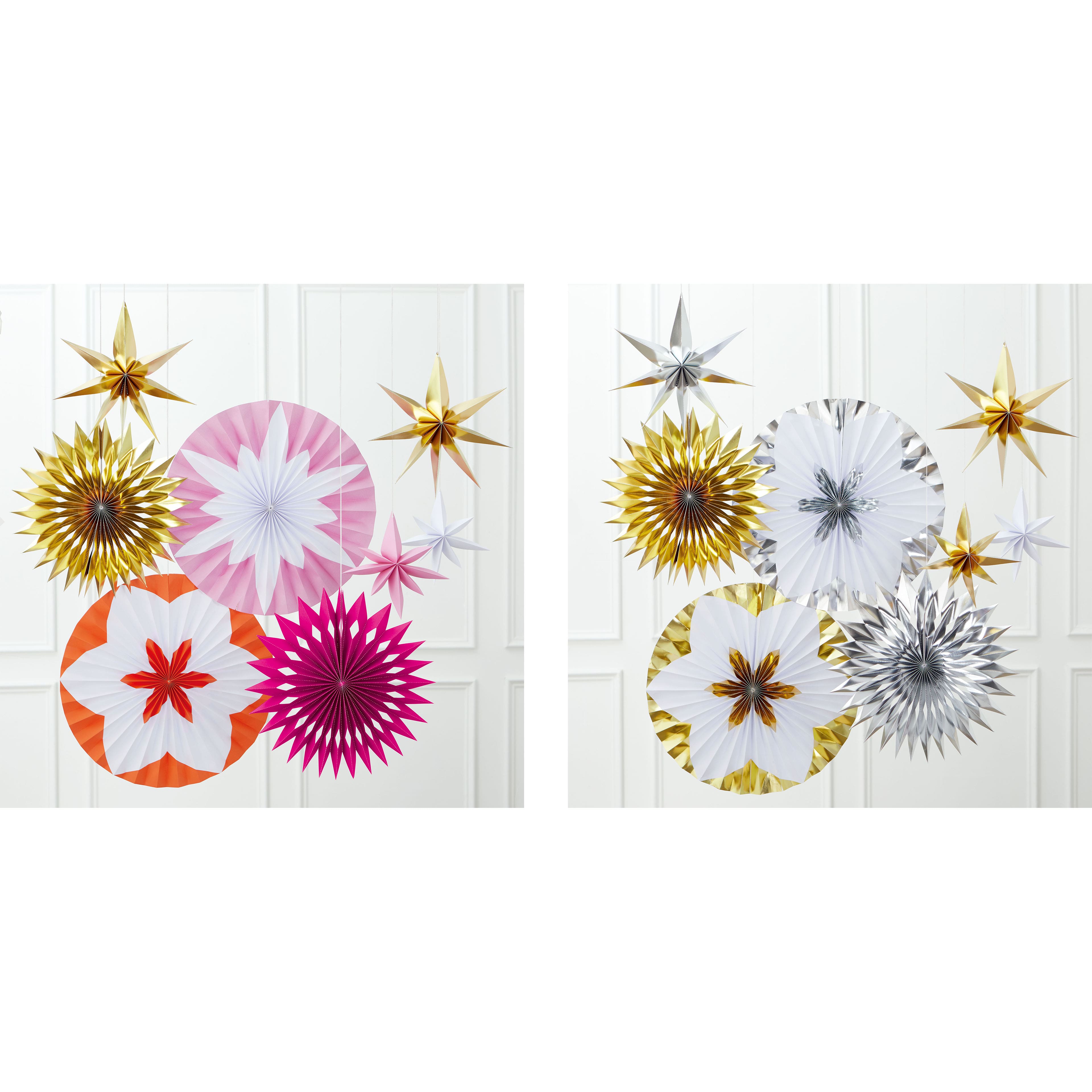 Assorted Paper Fan D&#xE9;cor Set by Ashland&#xAE;, 1pc.