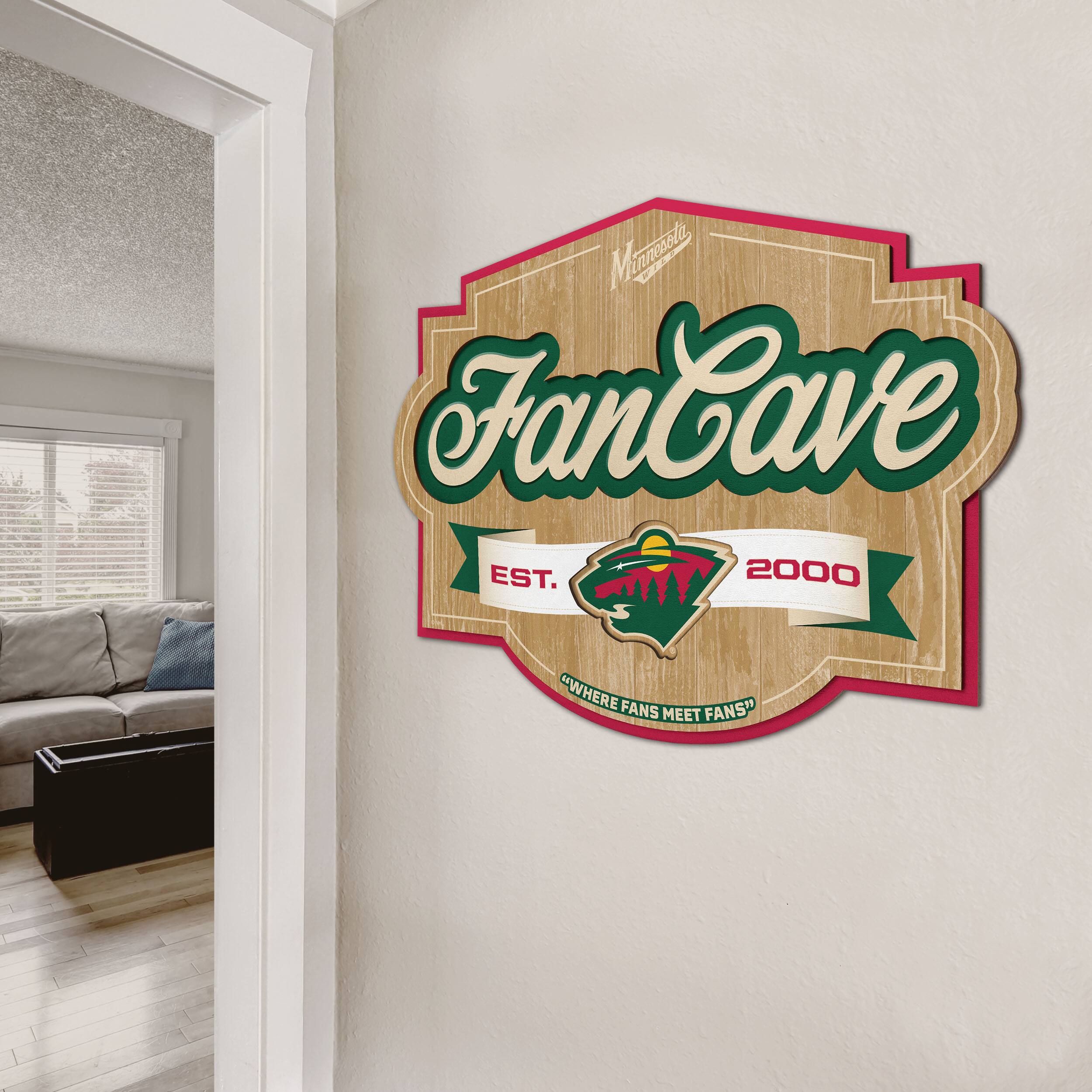 NHL Fan Cave Sign