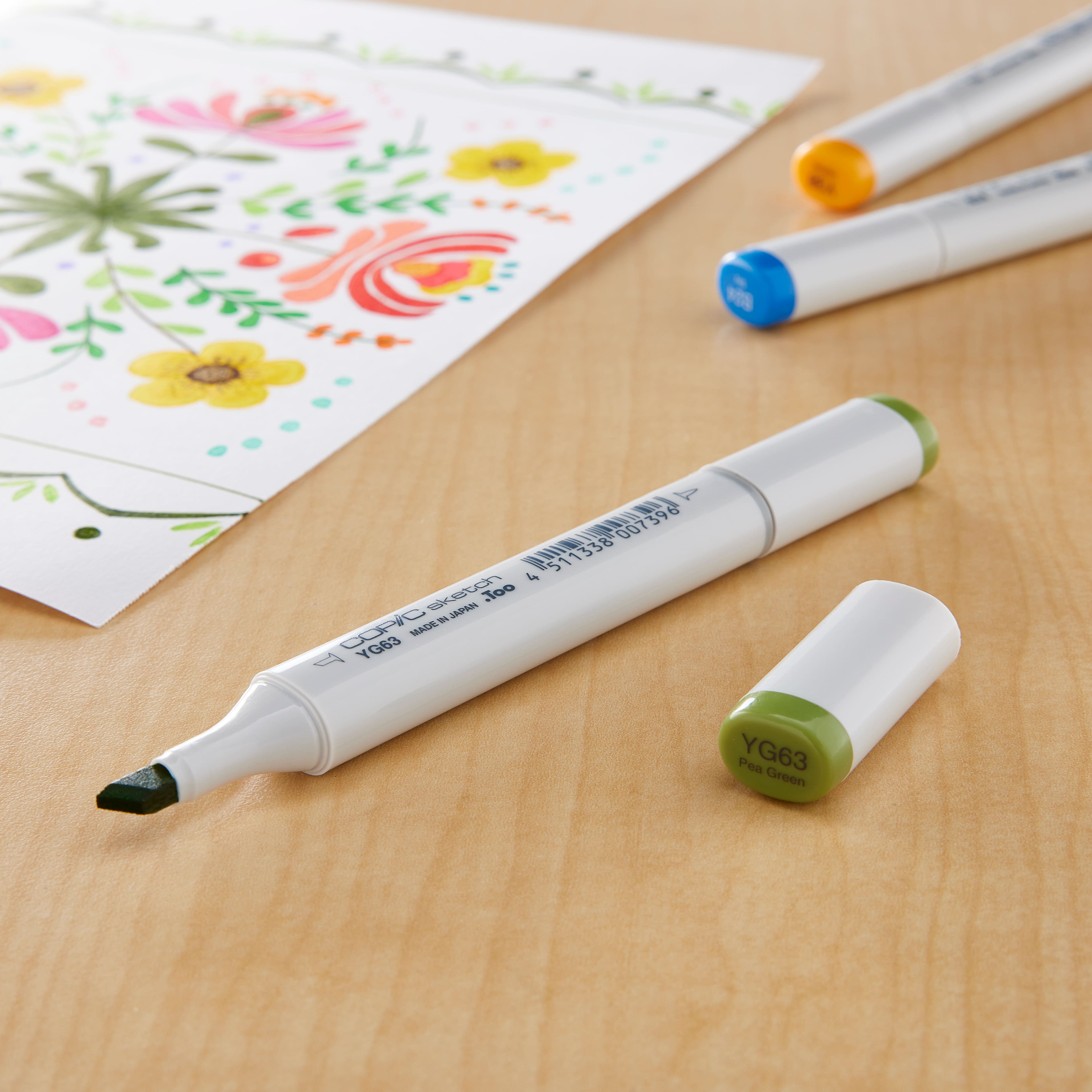 Copic&#xAE; Sketch Marker, Yellow Greens