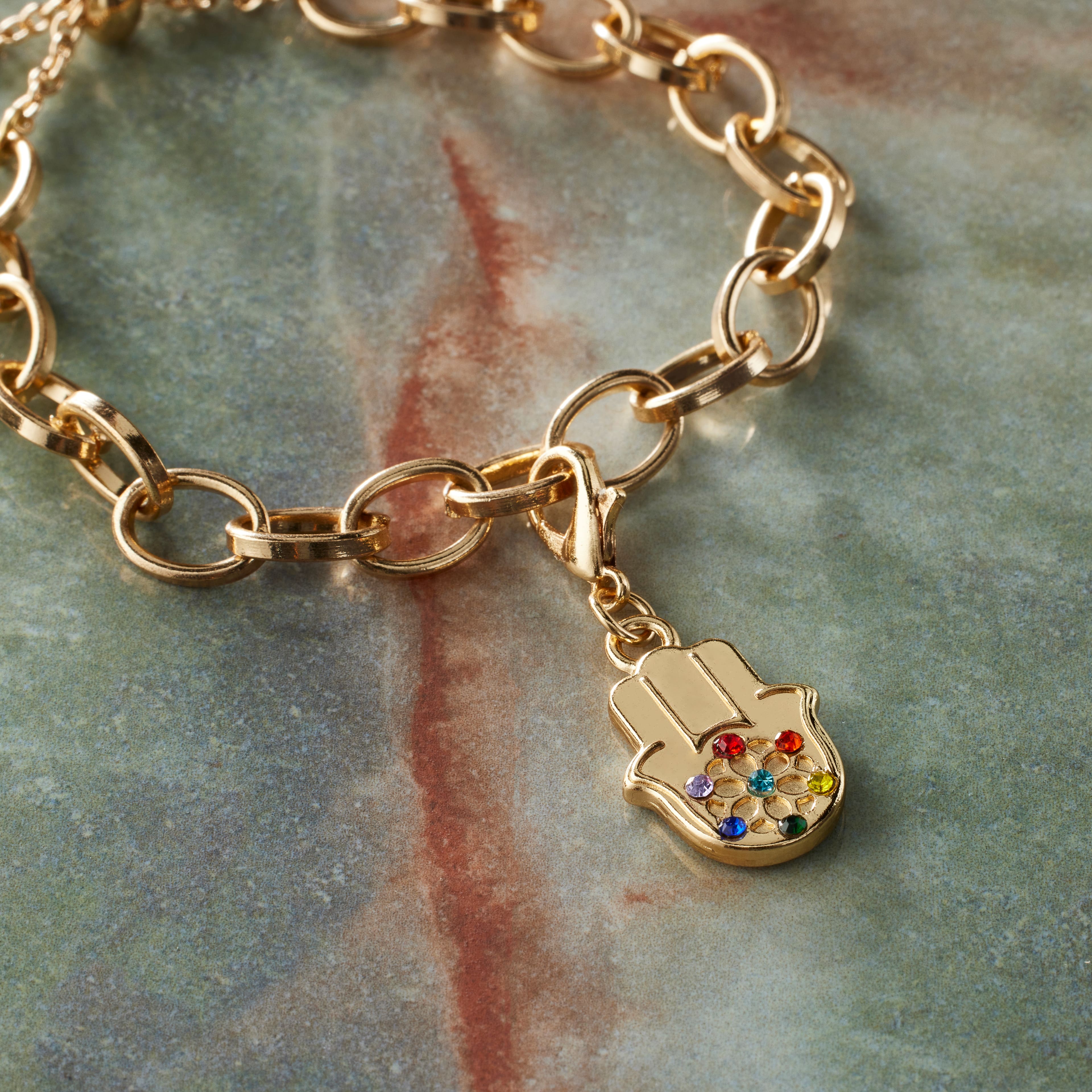 Gold Hamsa Charm by Bead Landing&#x2122;