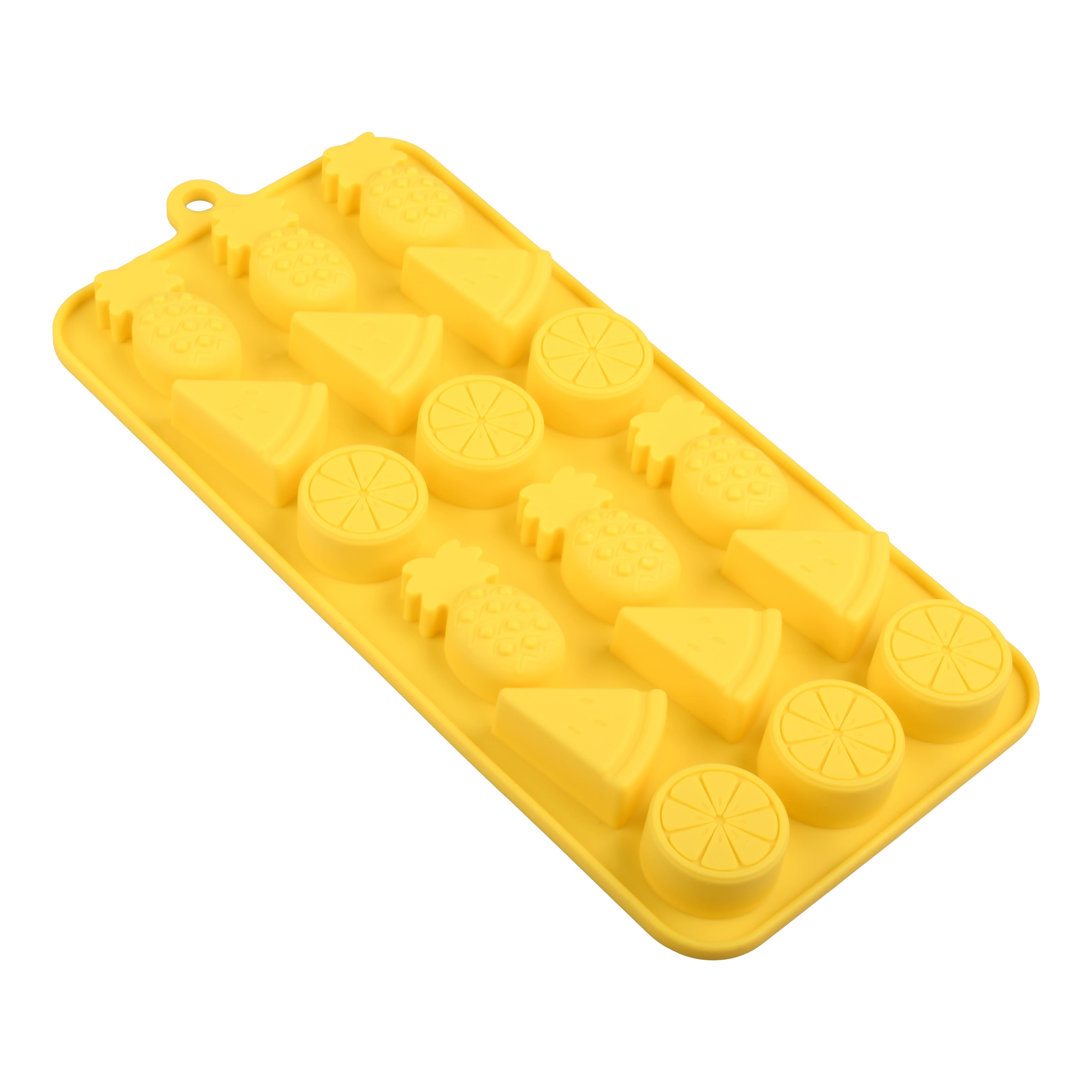 Citrus Fruit Slice &#x26; Pineapple Silicone Mold by Makery&#xAE;