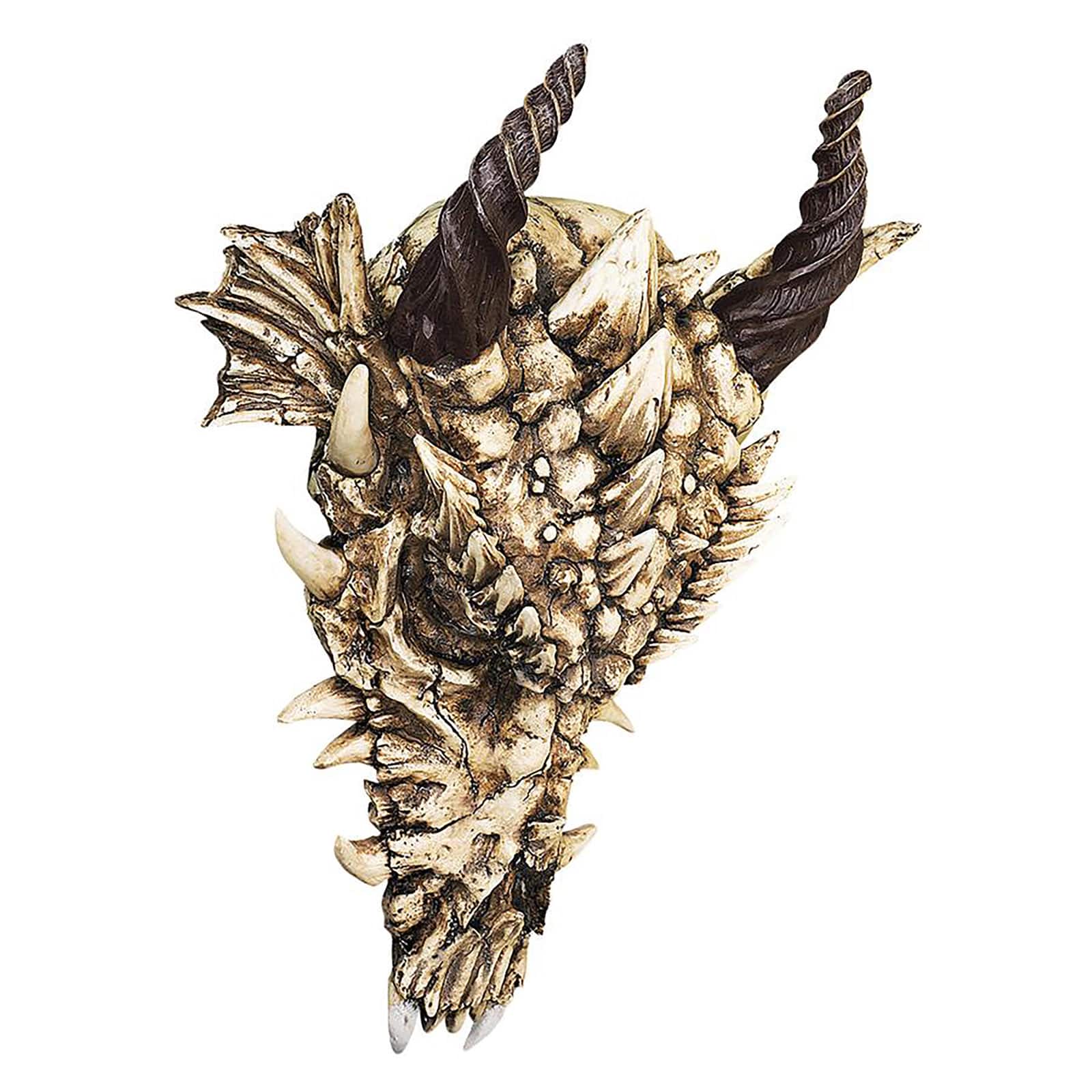 Design Toscano Small Stoker&#x27;s Moors Dragon Skull Sculpture