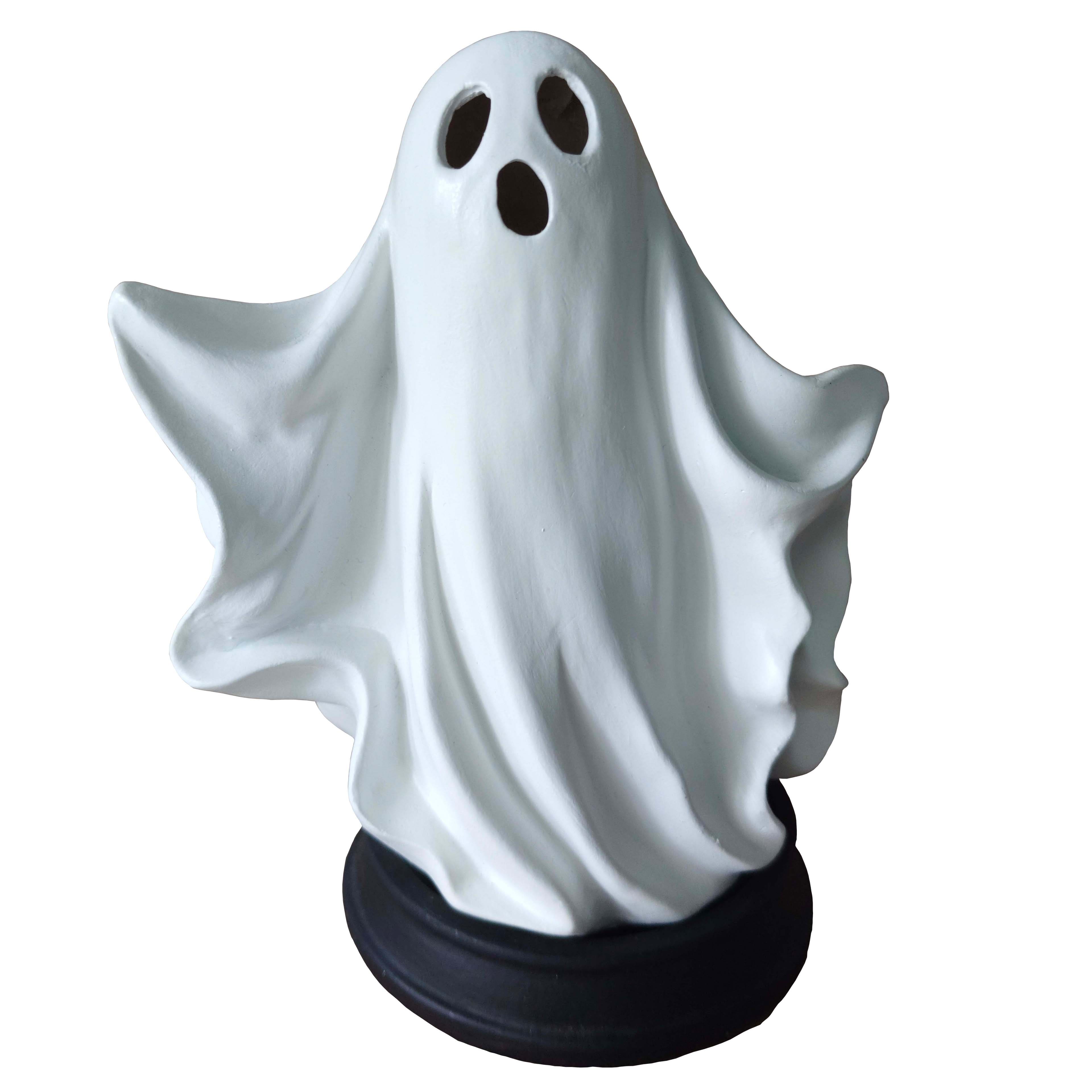 6.75&#x22; White Ghost Incense Holder by Ashland&#xAE;
