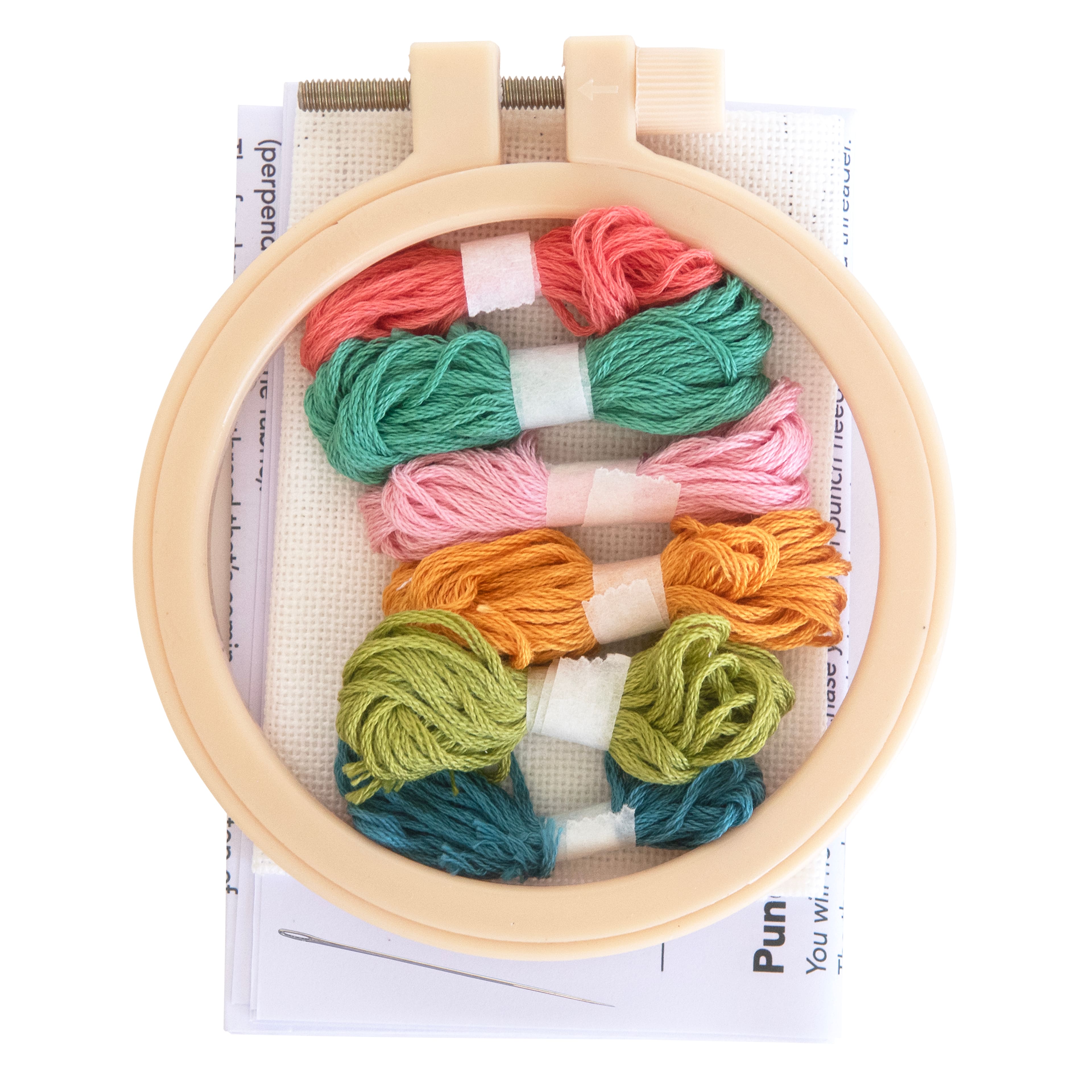 Loops & Threads Good Vibes Punch Needle Kit - 6 x 6 in