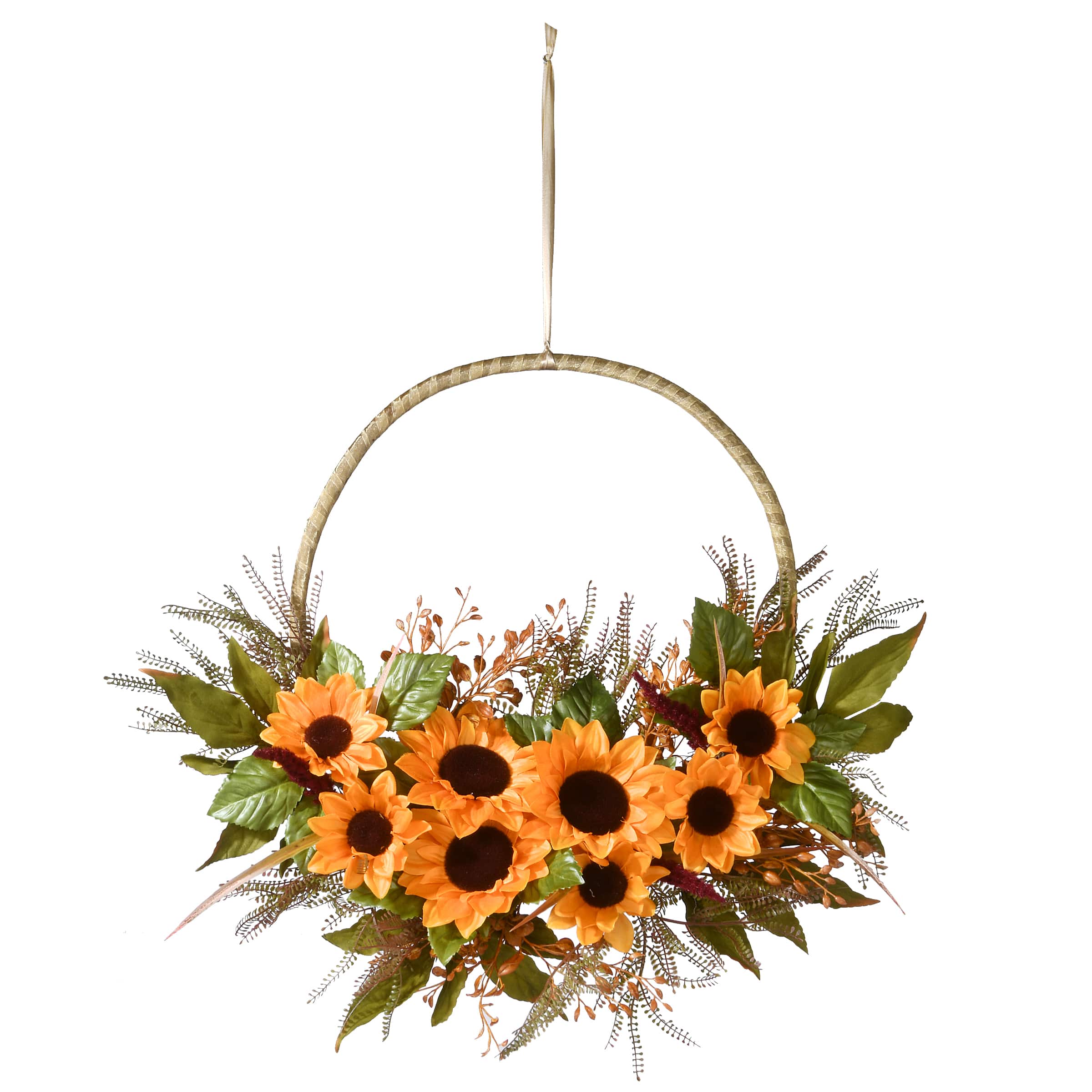 20" Sunflower Wreath Ring Michaels