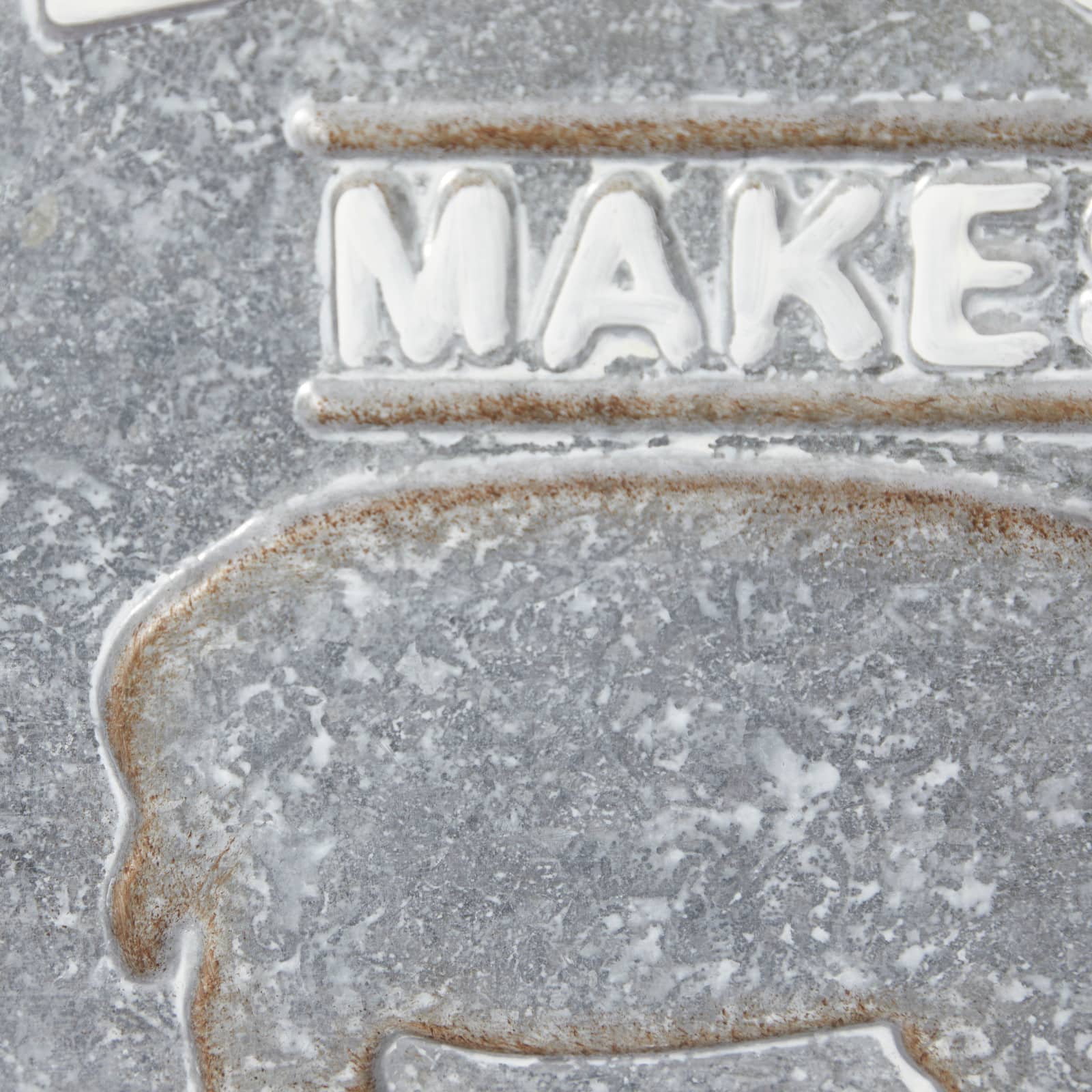 Gray Metal Farmhouse Sign Wall Décor Set