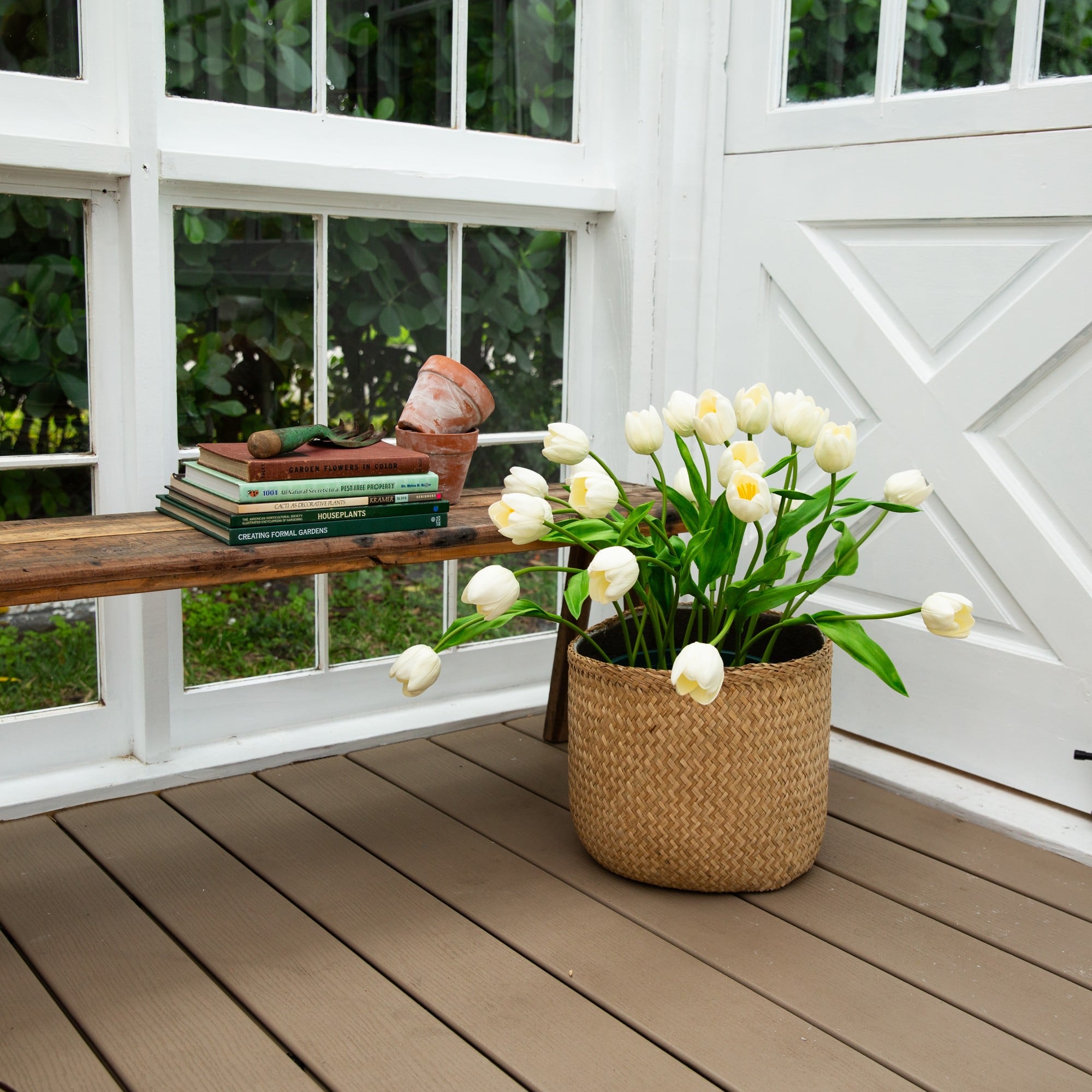 2ft. UV Resistant Artificial Tulip Plant (Indoor/Outdoor)